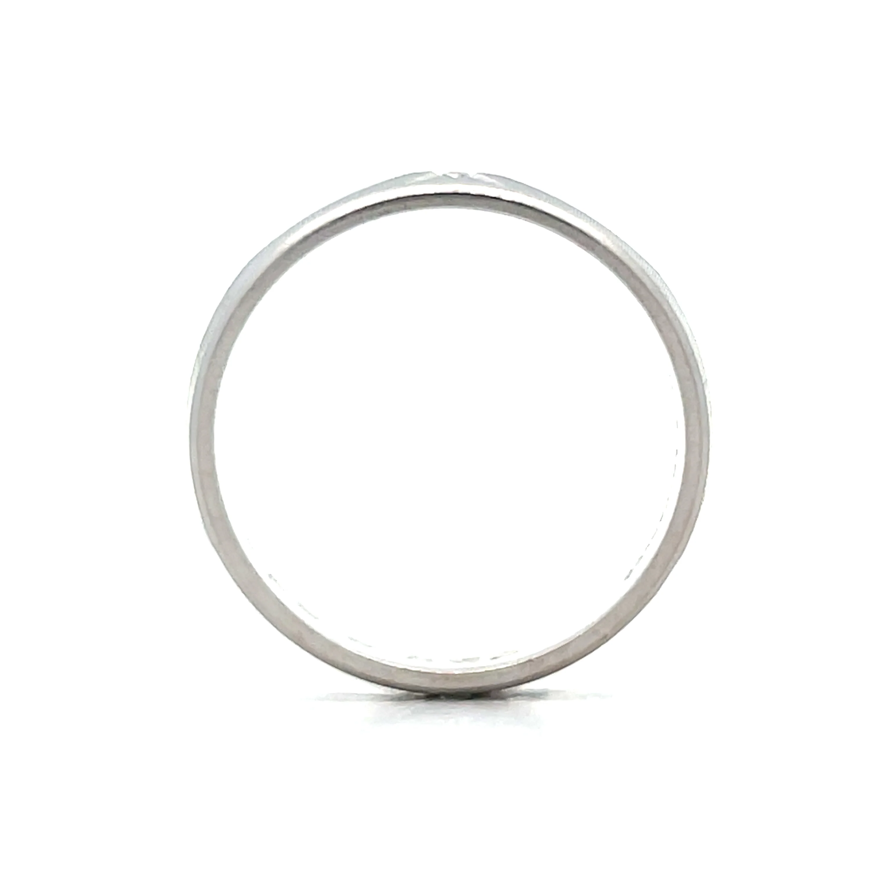 .015 Vintage Mens Diamond Wedding Band in 14k - Image 4