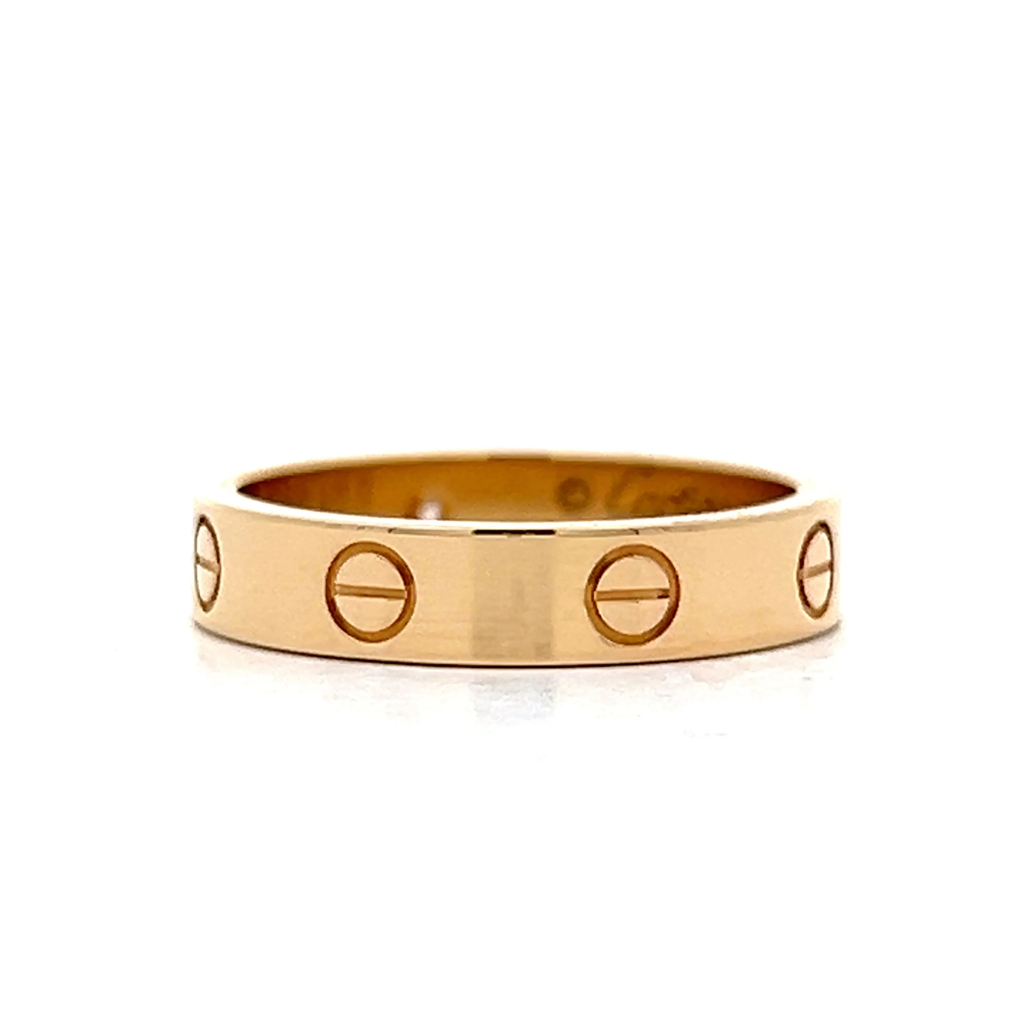 .03 Cartier Love Ring in 18k Yellow Gold - Image 2