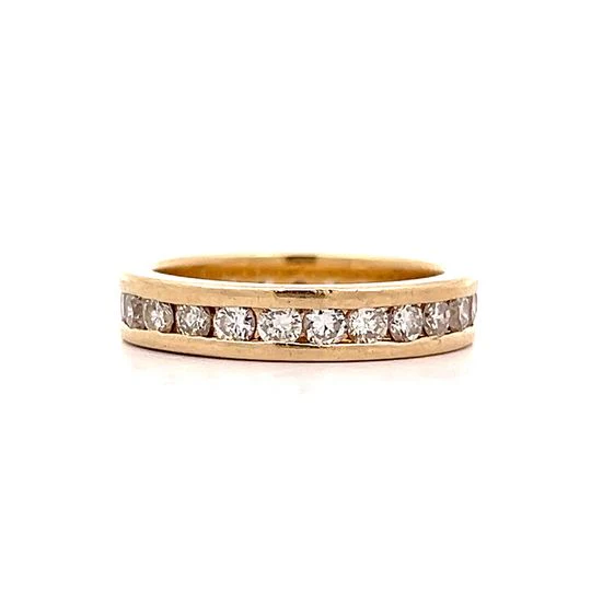 1.50 Channel Set Diamond Eternity Band in 14k - Image 2