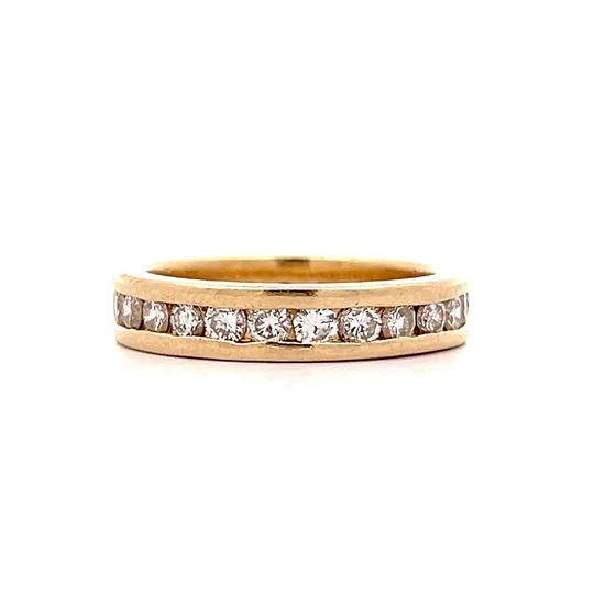 1.50 Channel Set Diamond Eternity Band in 14k - Image 3