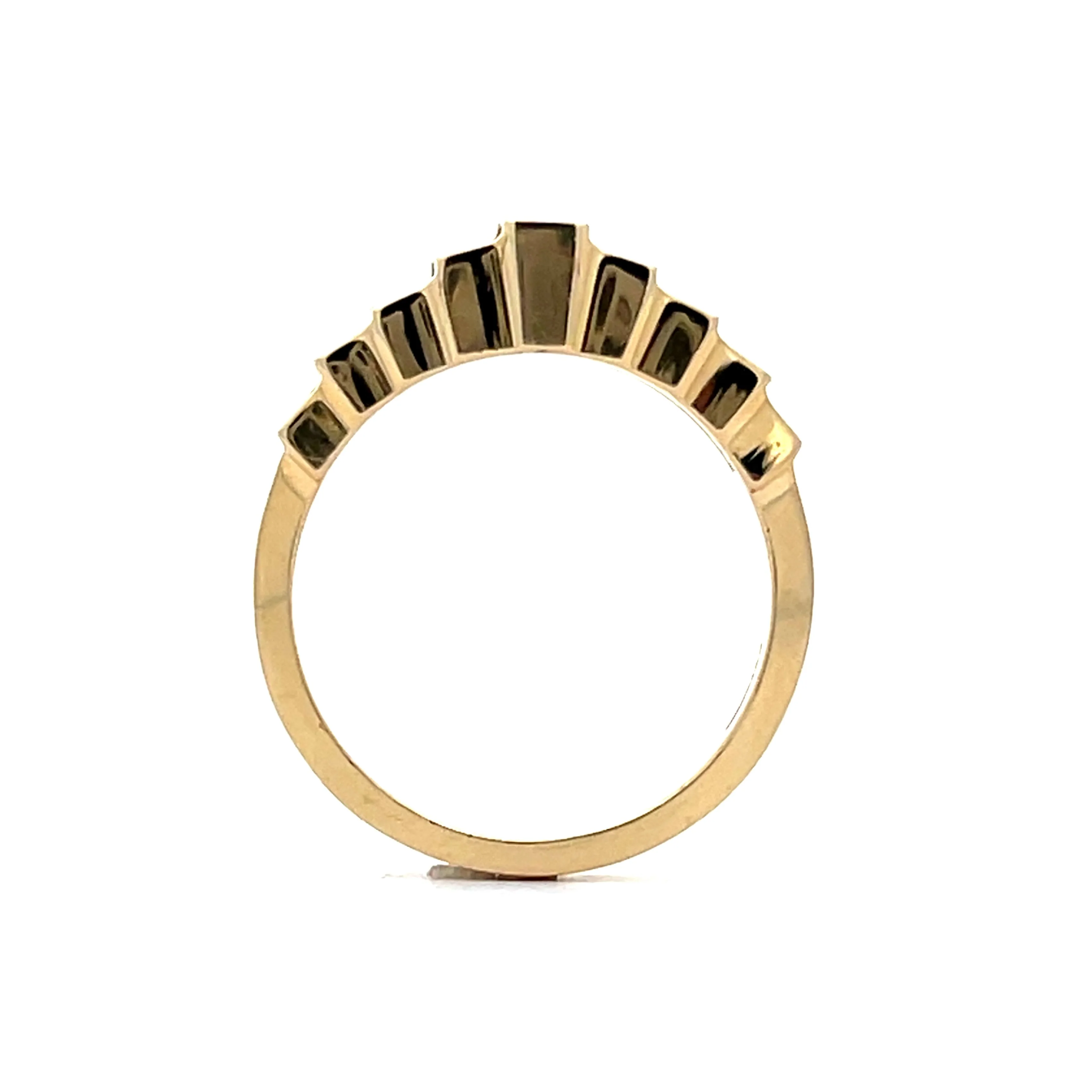 1.62 Princess Cut Diamond Stacking Band in 14k - Image 4