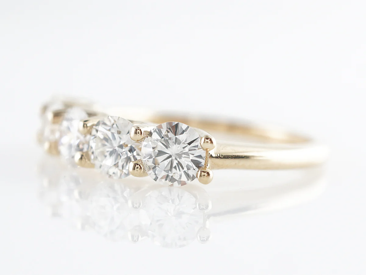 1.65 Carat Diamond Band in 14k Yellow Gold - Image 2