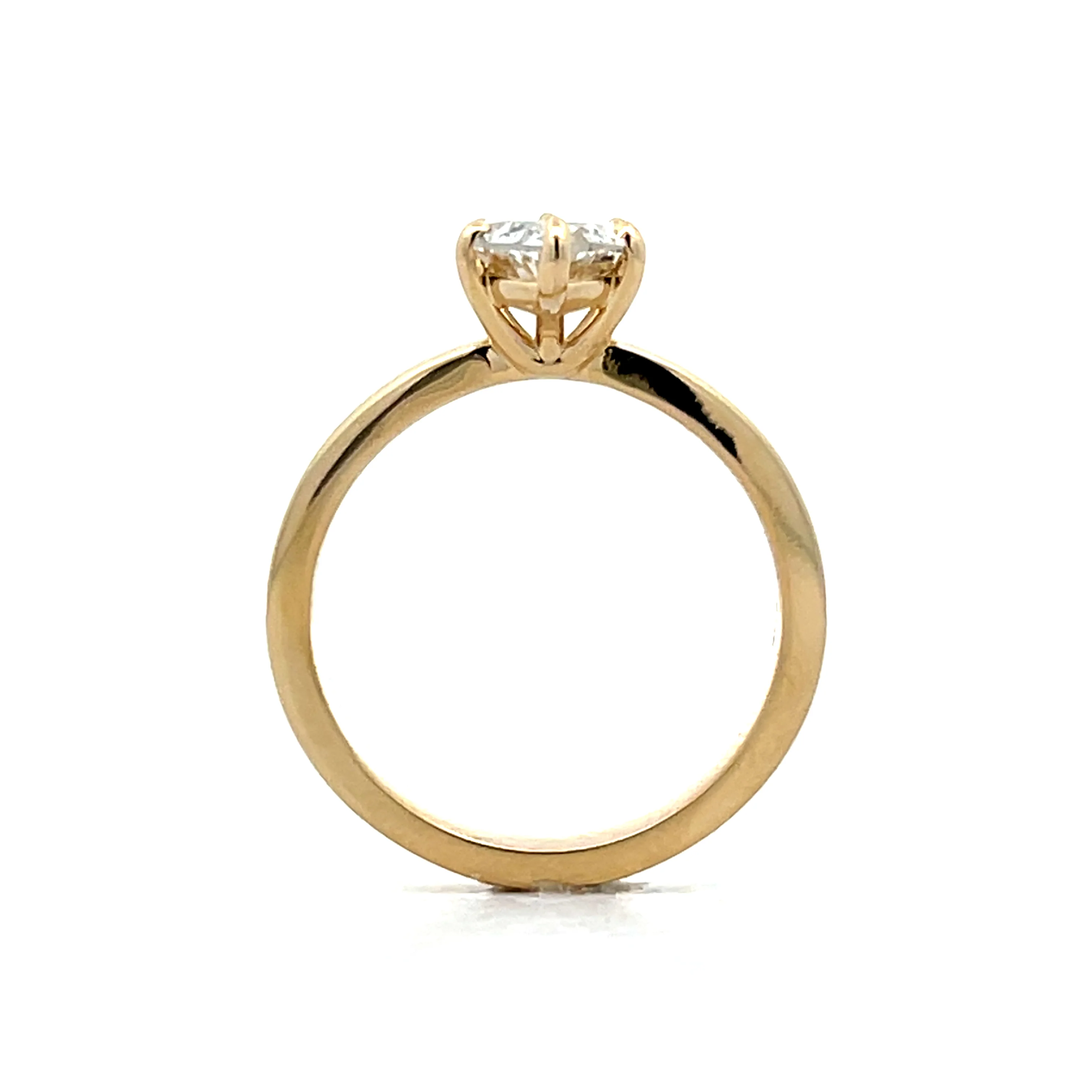 1.68 Marquise Diamond Solitaire Engagement Ring in 14k - Image 4