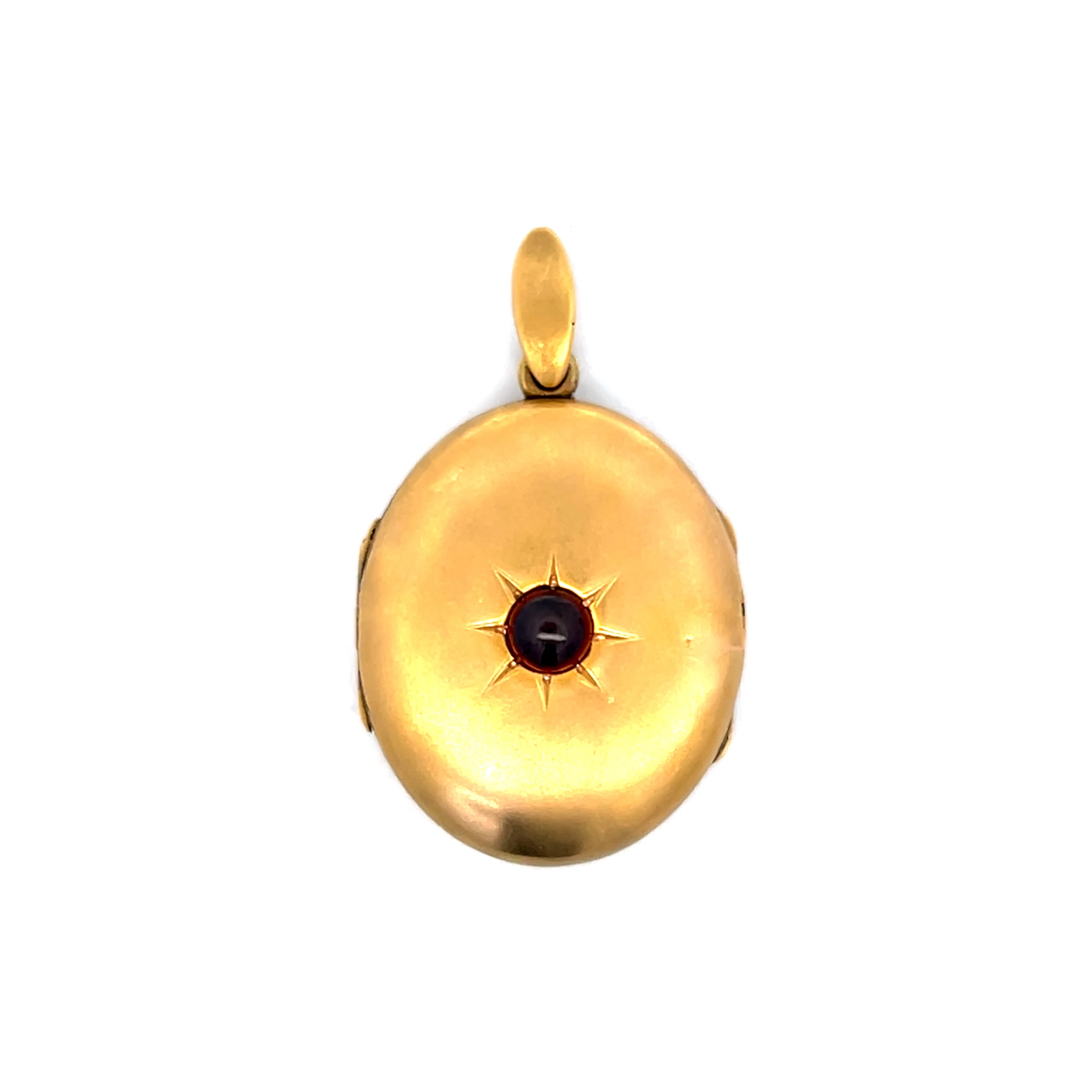 1.82 Antique Victorian Locket Pendant in 18k Yellow Gold