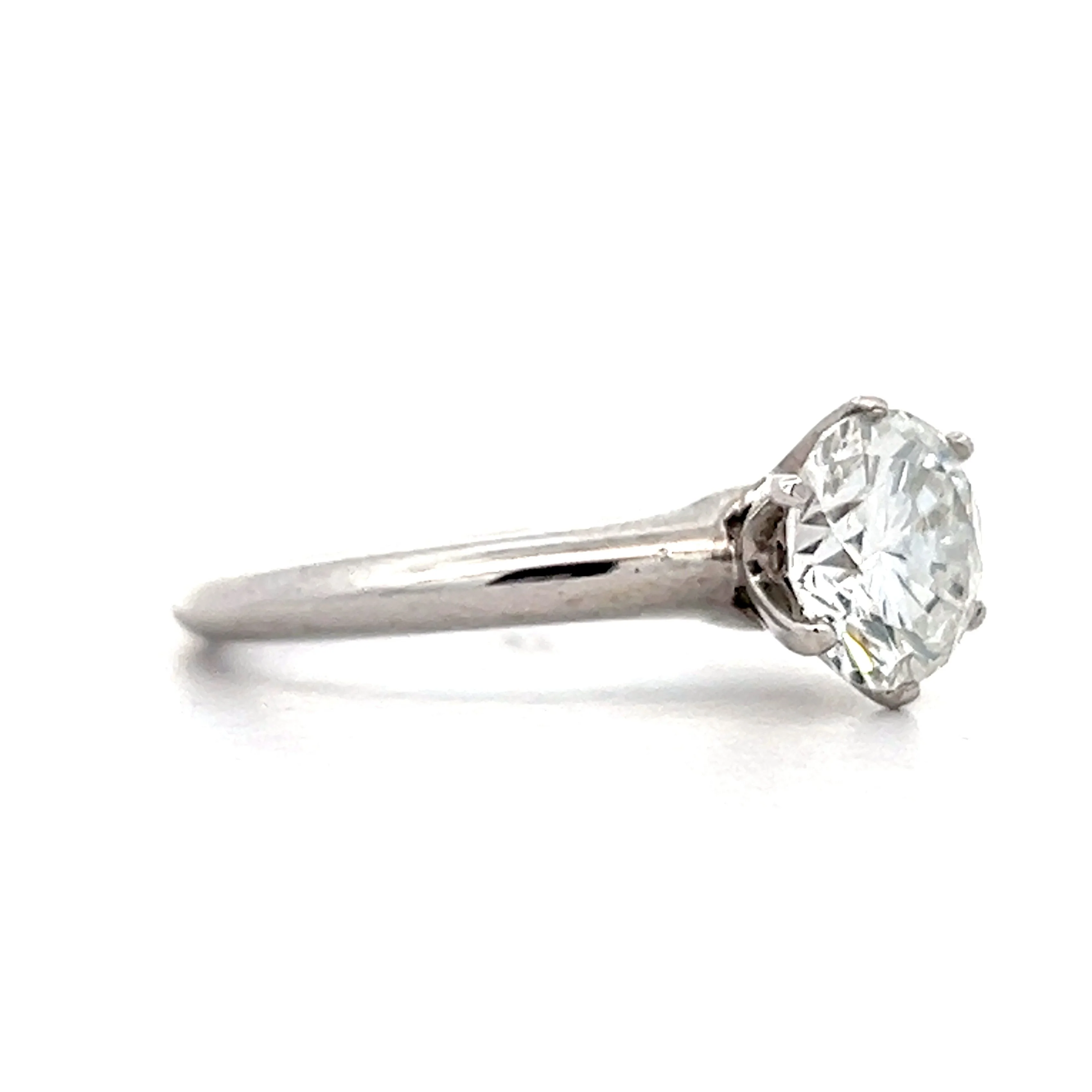 1.92 Tiffany & Co Diamond Engagement Ring in Platinum - Image 3