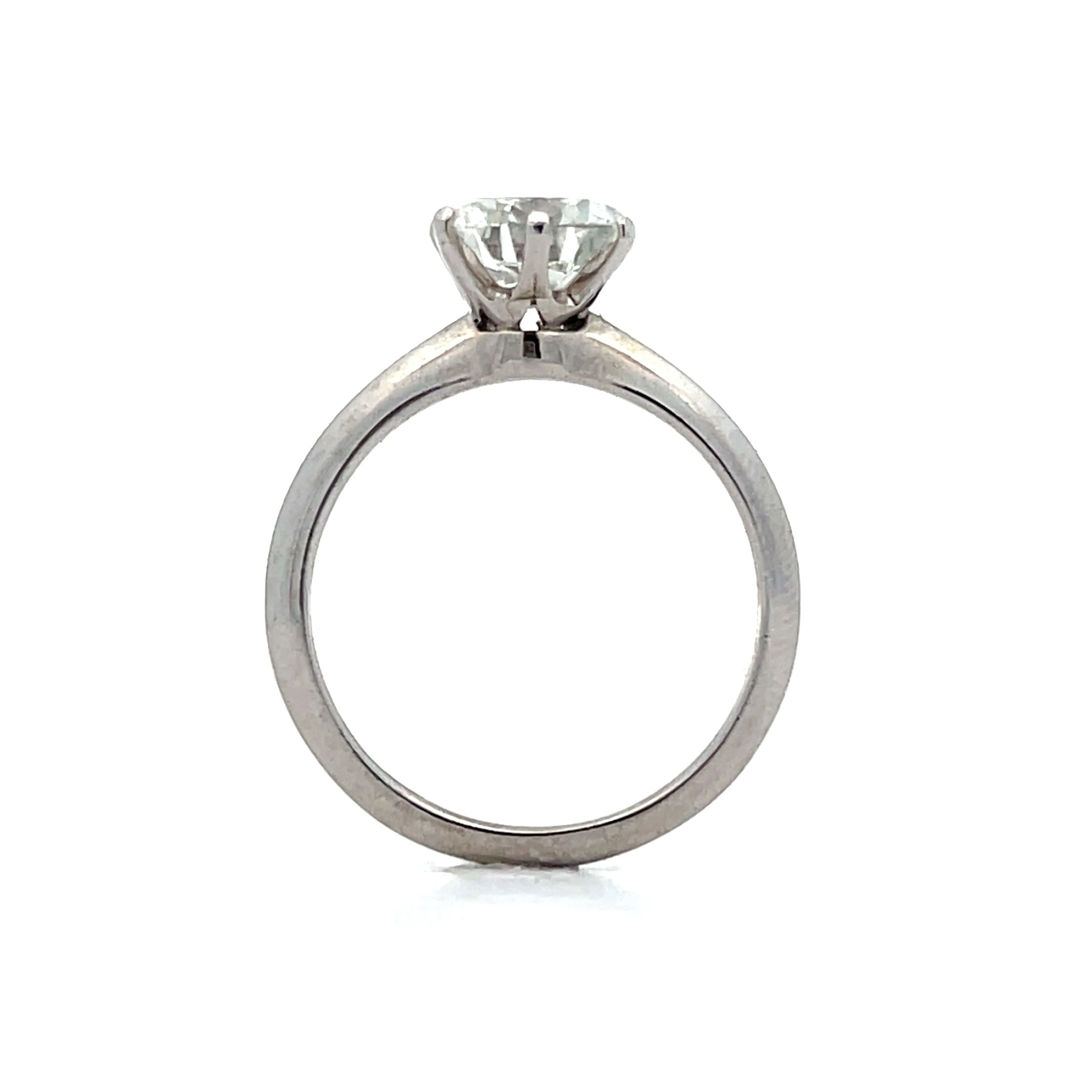 1.92 Tiffany & Co Diamond Engagement Ring in Platinum - Image 4