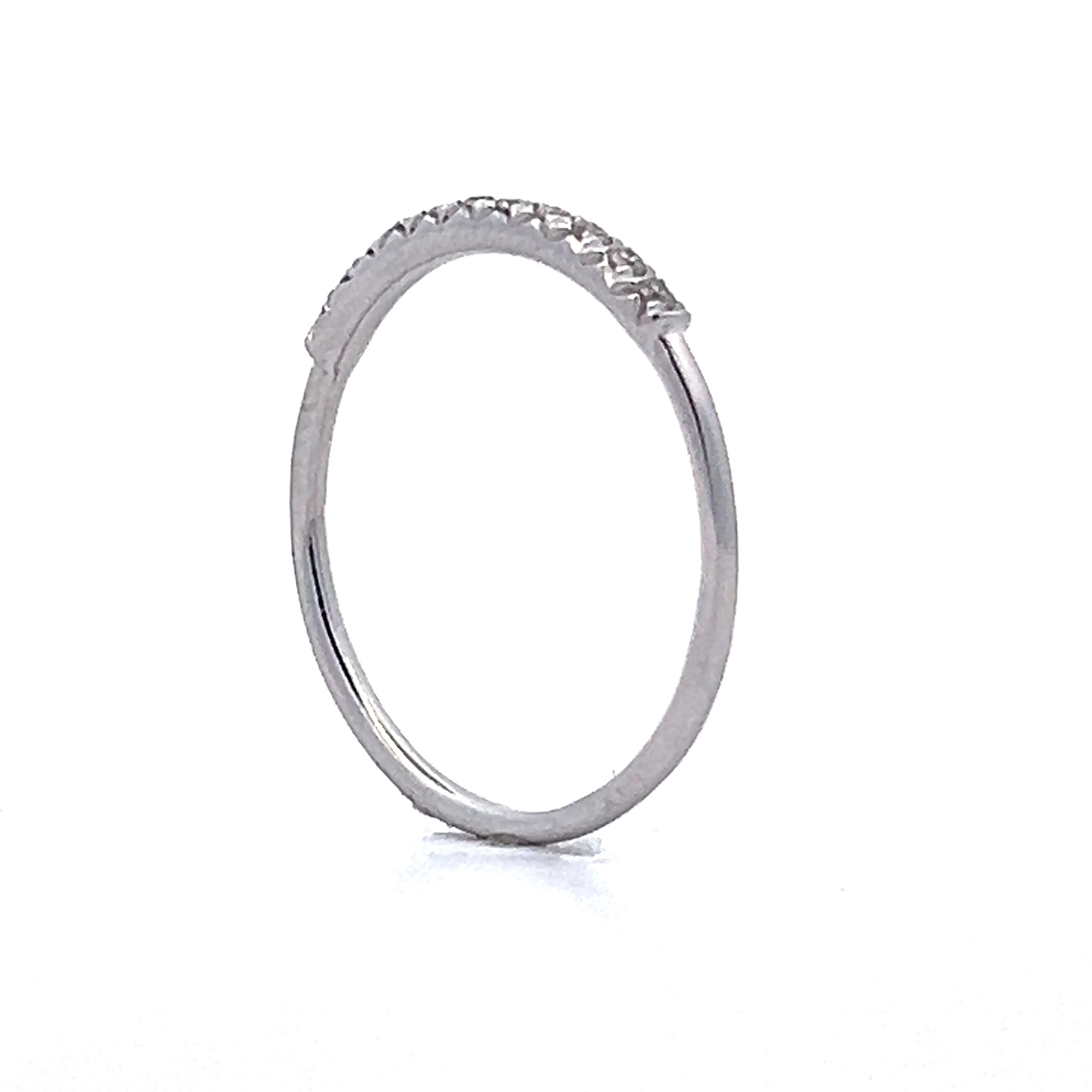 .11 Classic Diamond Wedding Band in 14k - Image 5