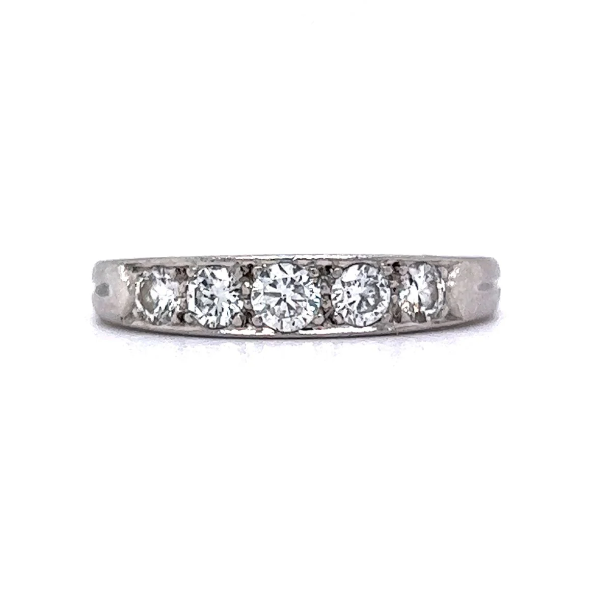 Tiffany & Co. Diamond Wedding Band in Platinum