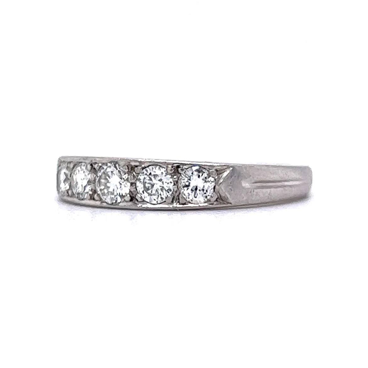 Tiffany & Co. Diamond Wedding Band in Platinum - Image 2