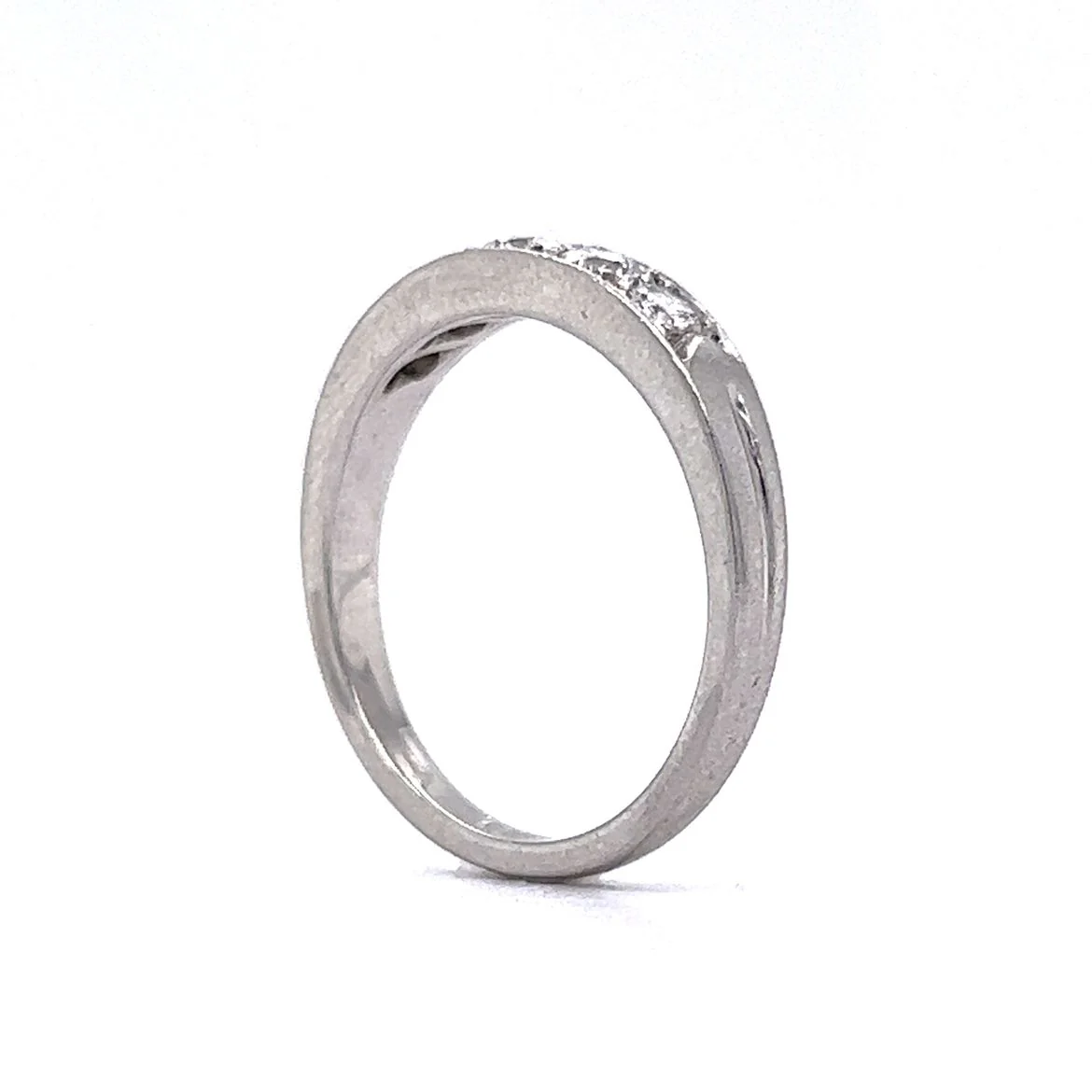Tiffany & Co. Diamond Wedding Band in Platinum - Image 5