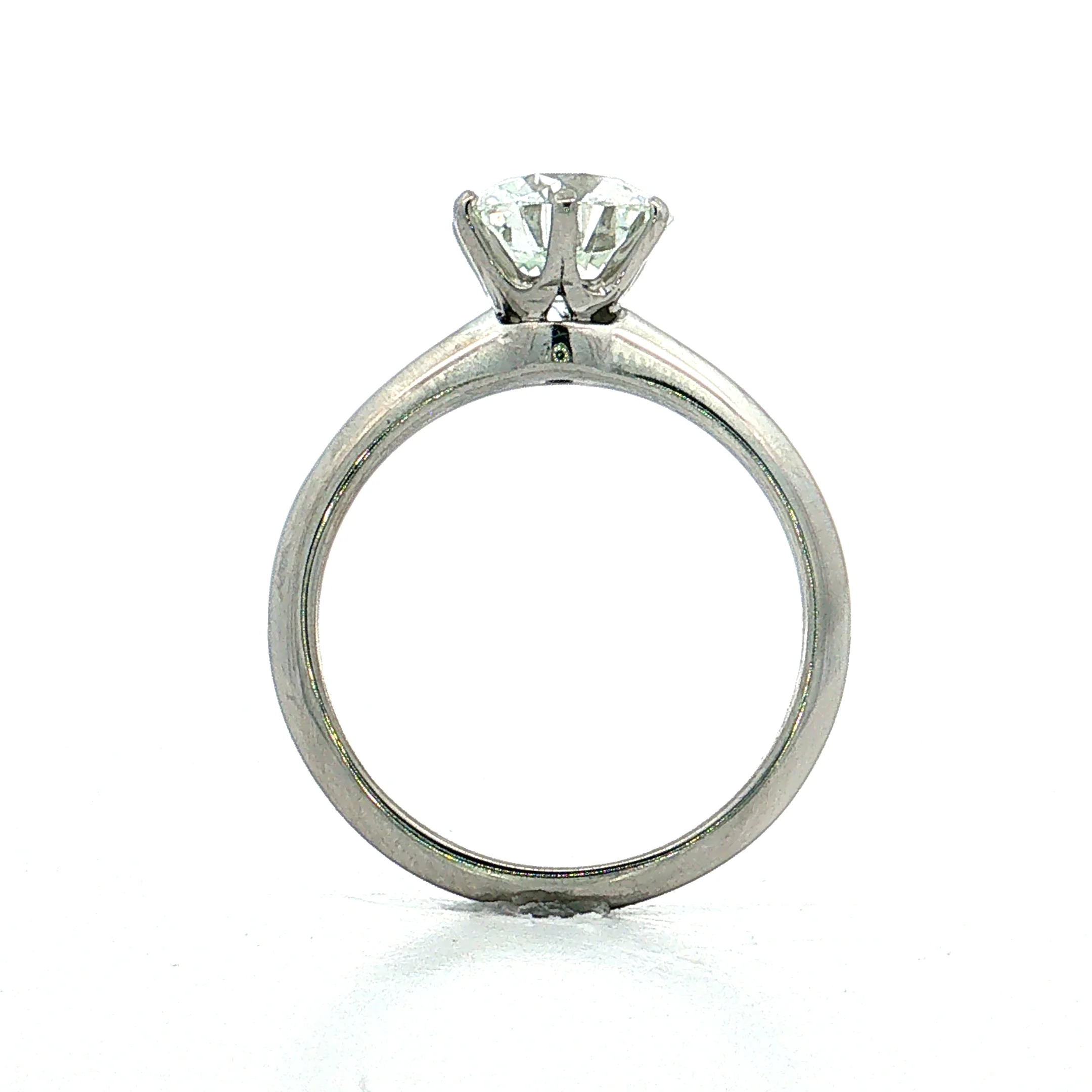2.02 Tiffany & Co Diamond Engagement Ring Platinum - Image 4