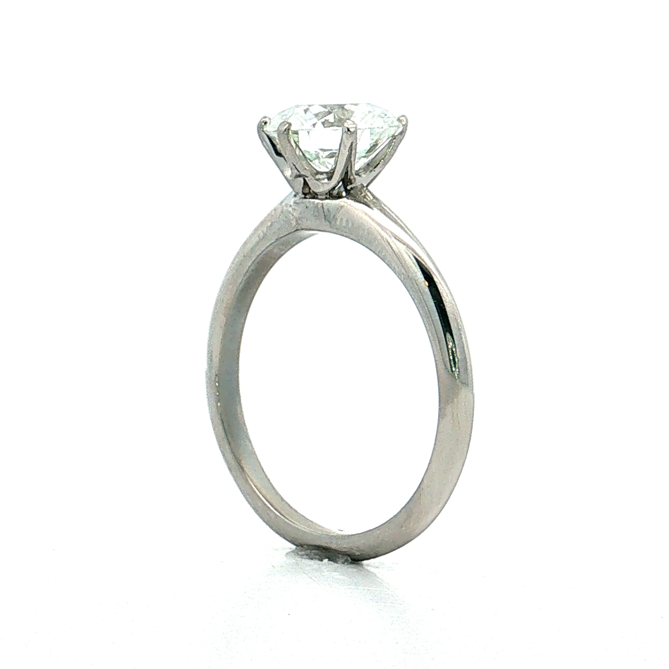 2.02 Tiffany & Co Diamond Engagement Ring Platinum - Image 5