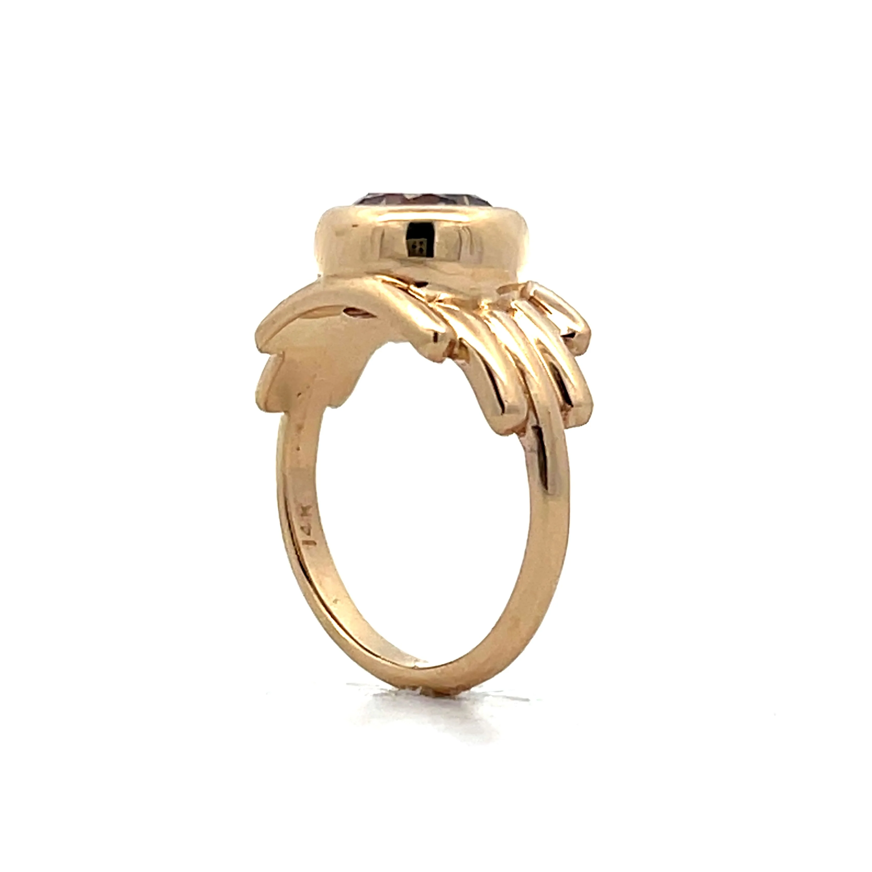 2.03 Fancy Brown Diamond Engagement Ring in 14k - Image 5