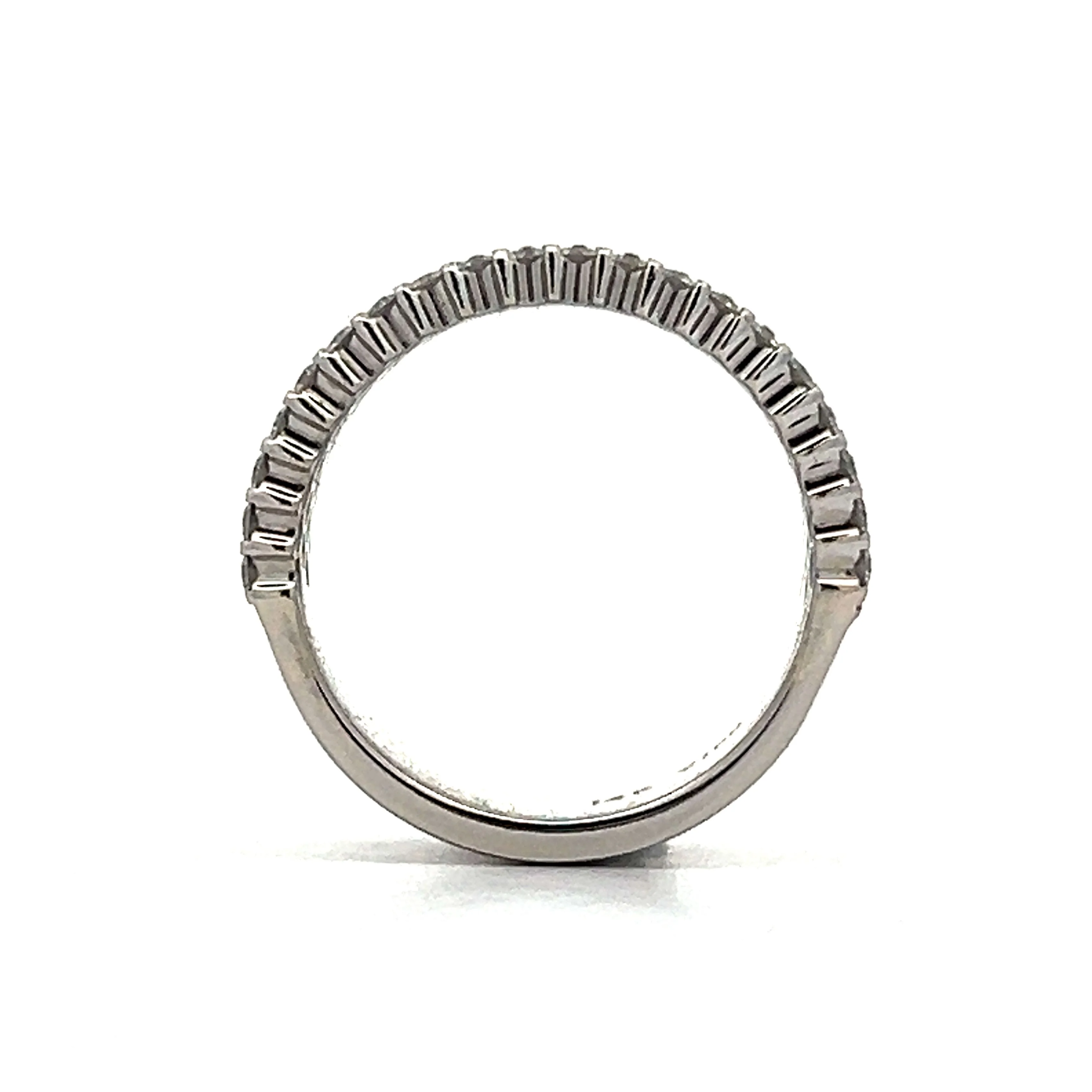 2.50 Pave Diamond Cocktail Ring in 14k White Gold - Image 4