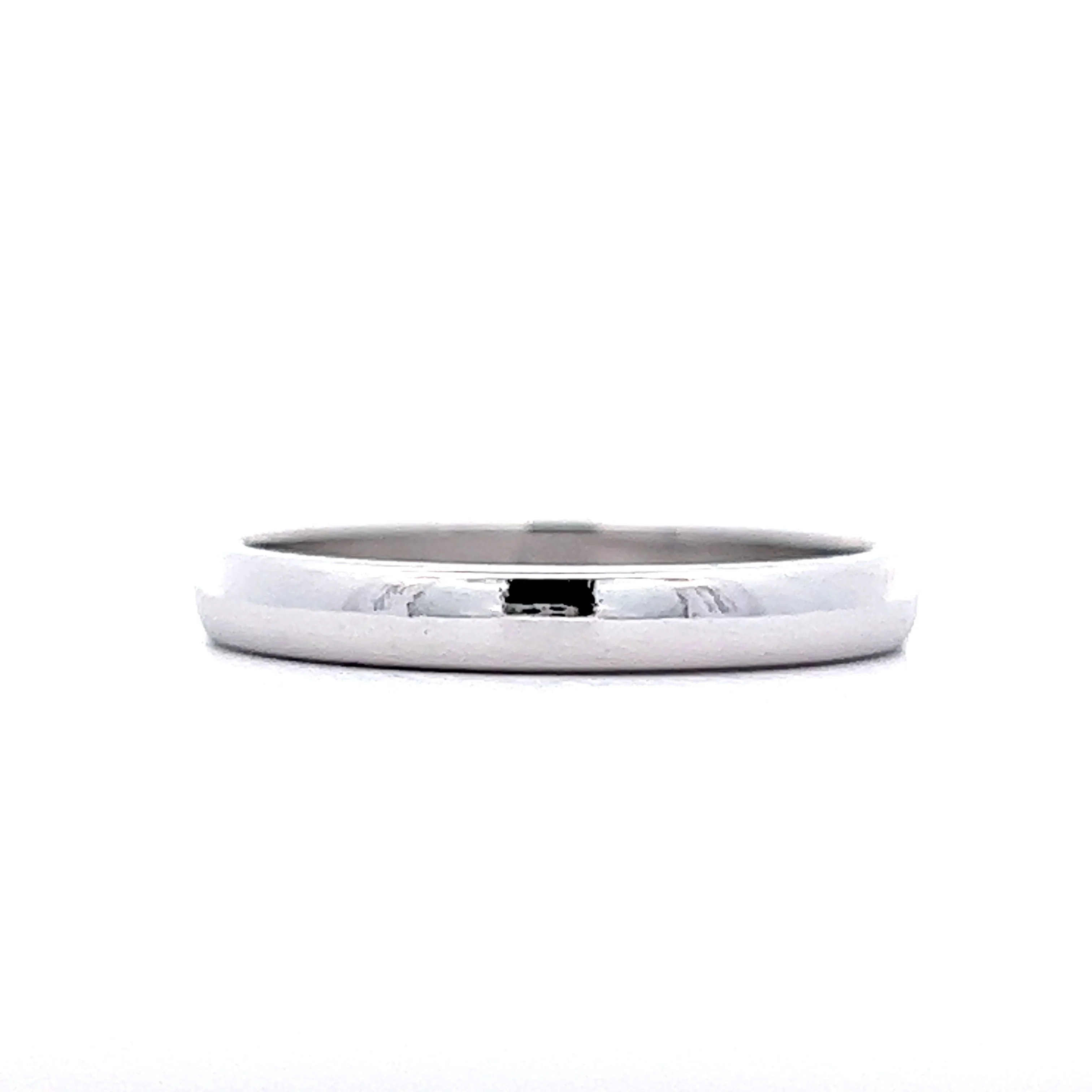 2.75mm Wedding Band in 14K White Gold - Image 2