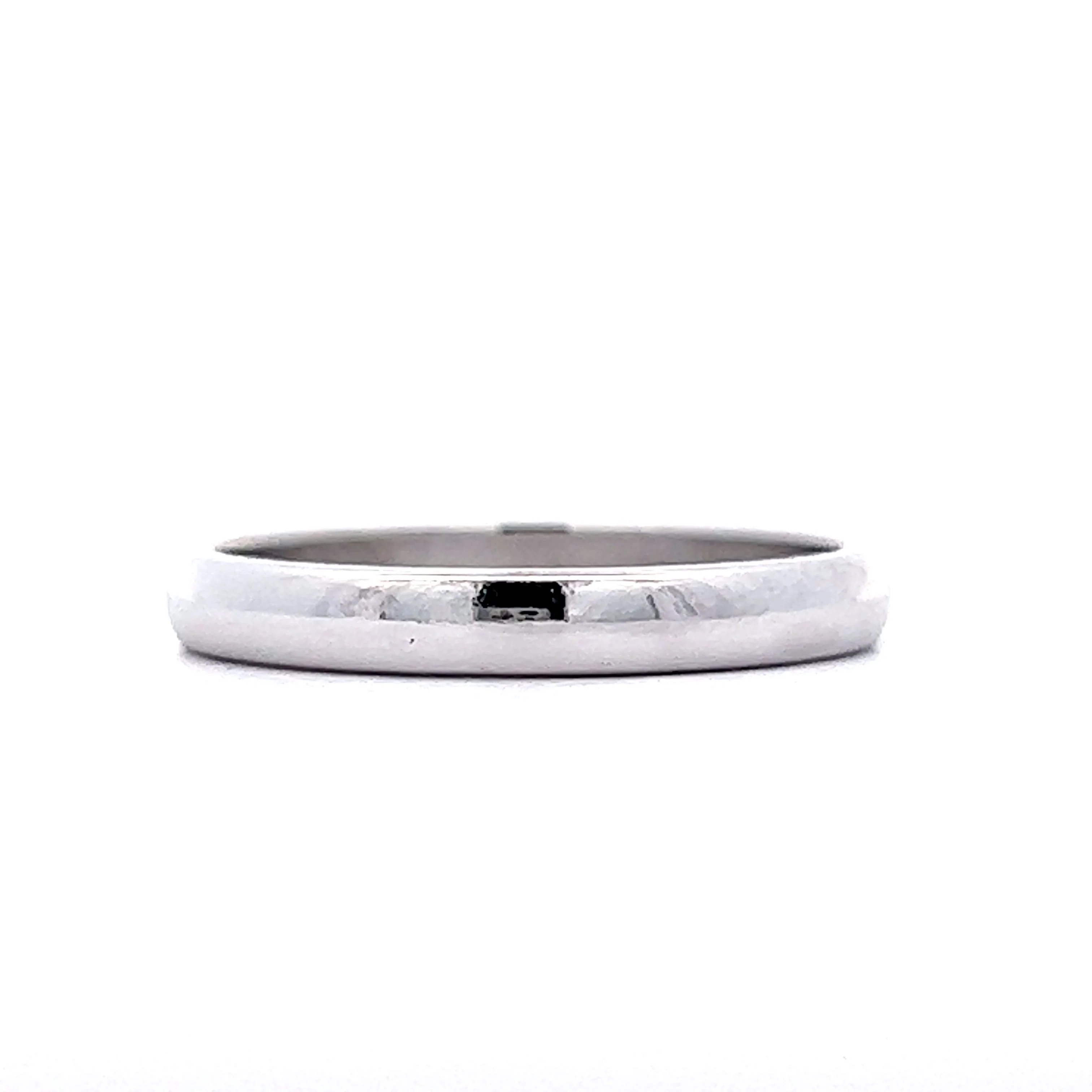 2.75mm Wedding Band in 14K White Gold - Image 3