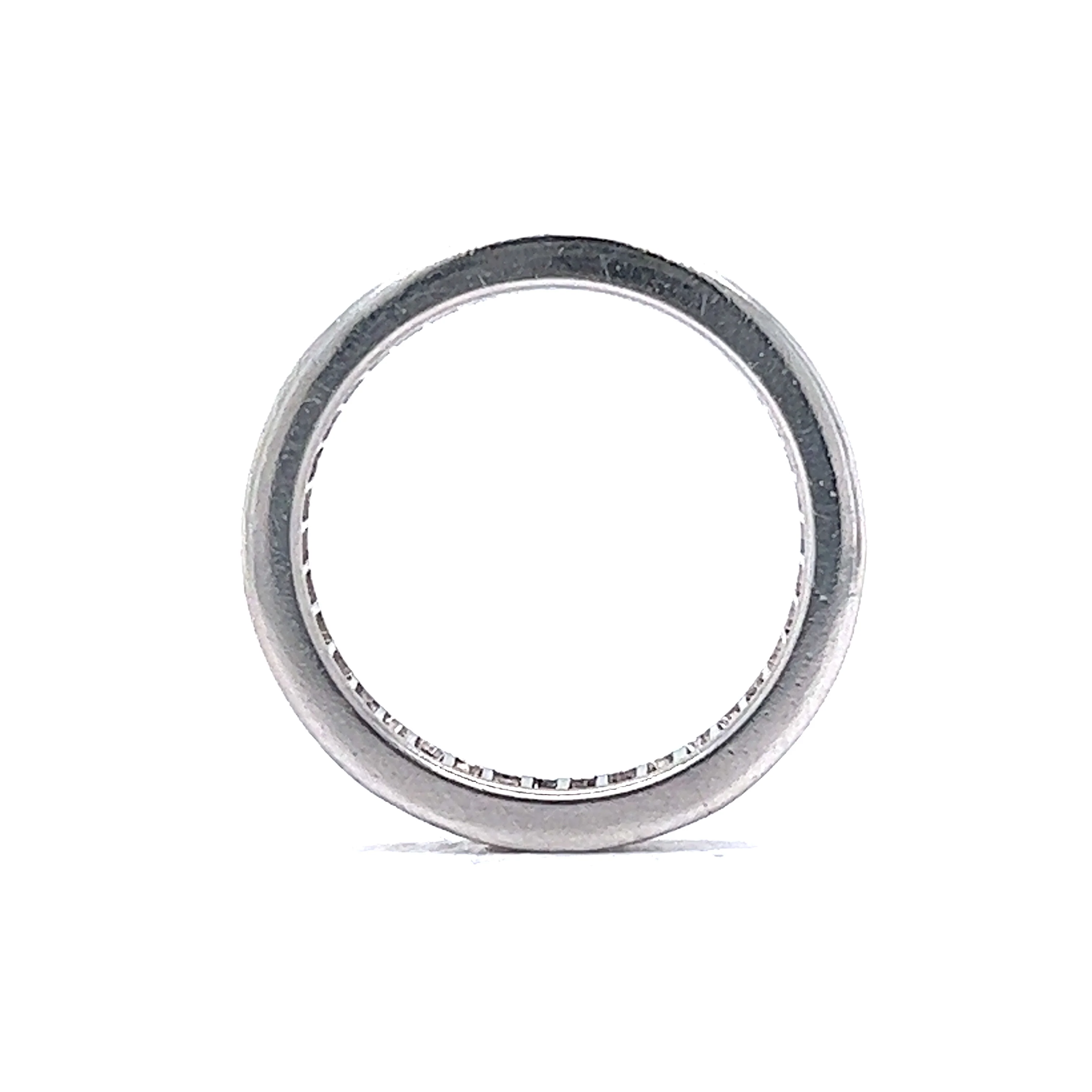 2.94 Emerald Cut Diamond Eternity Band in Platinum - Image 4