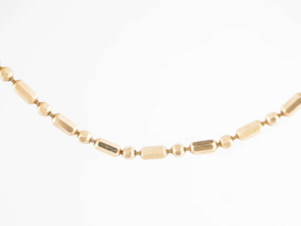 20 inch Italian Necklace 14k Yellow Gold - Image 3