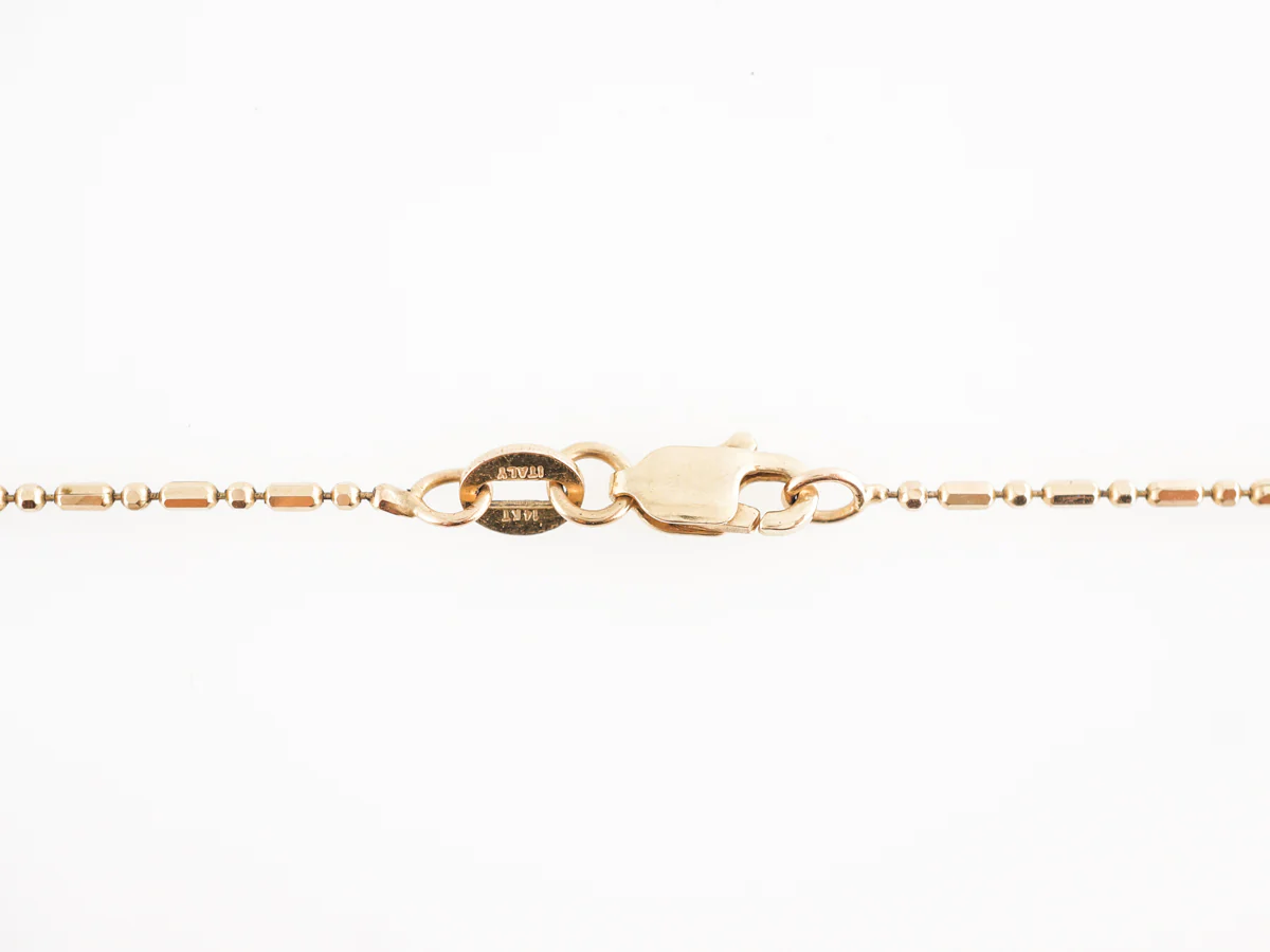 20 inch Italian Necklace 14k Yellow Gold - Image 4