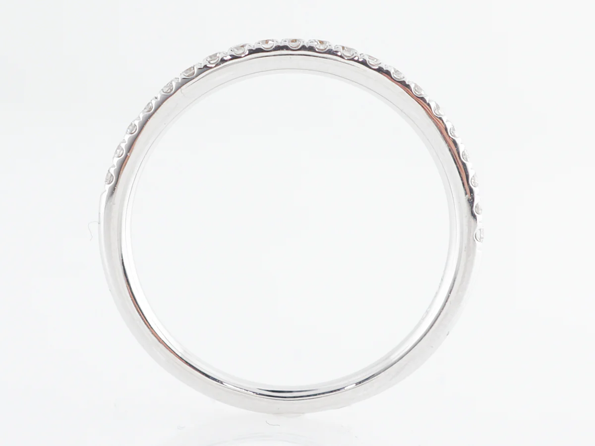 .21 Diamond Wedding Band in 14k White Gold - Image 5