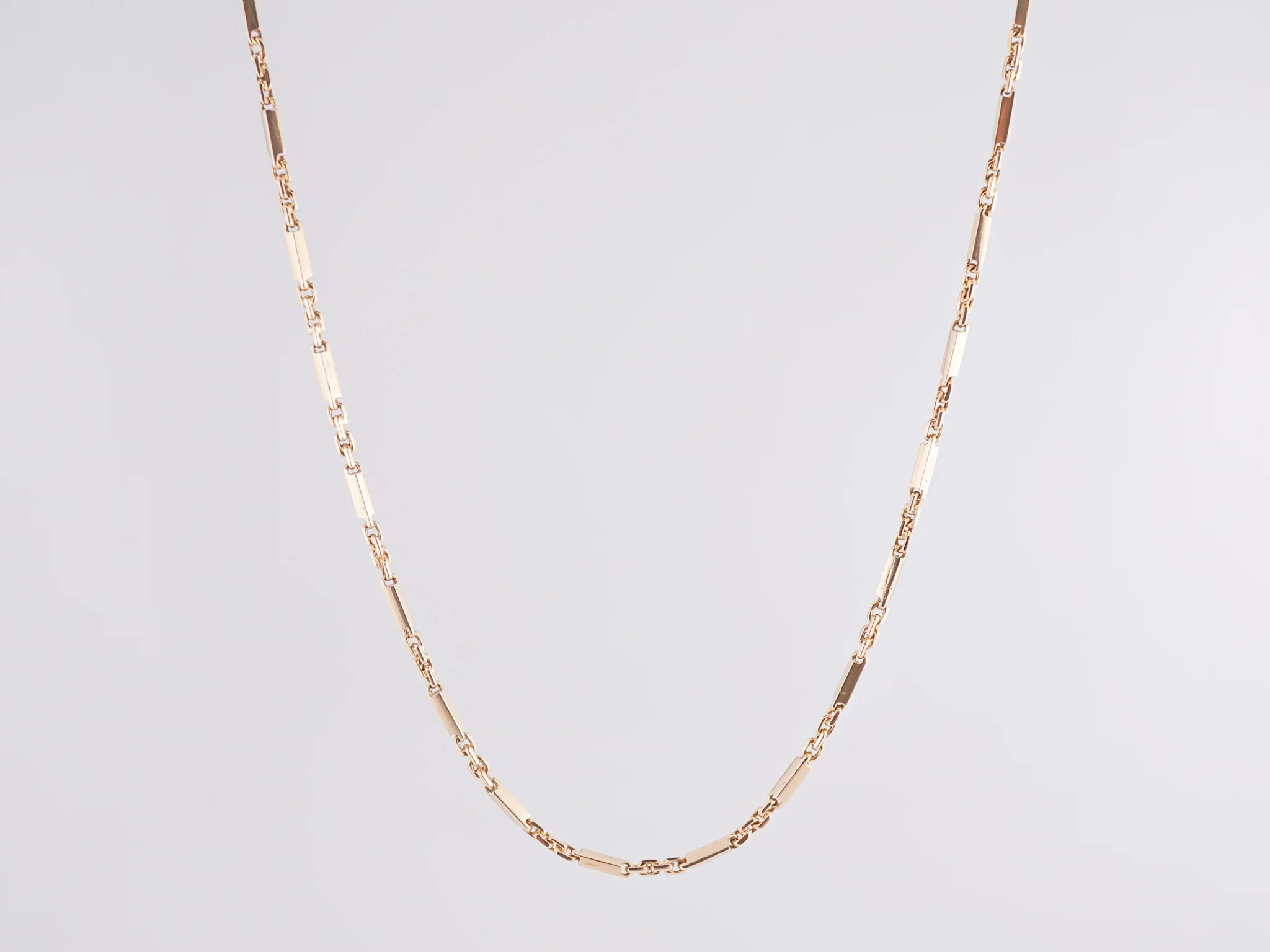 21 Inch Necklace in 18k Yellow Gold