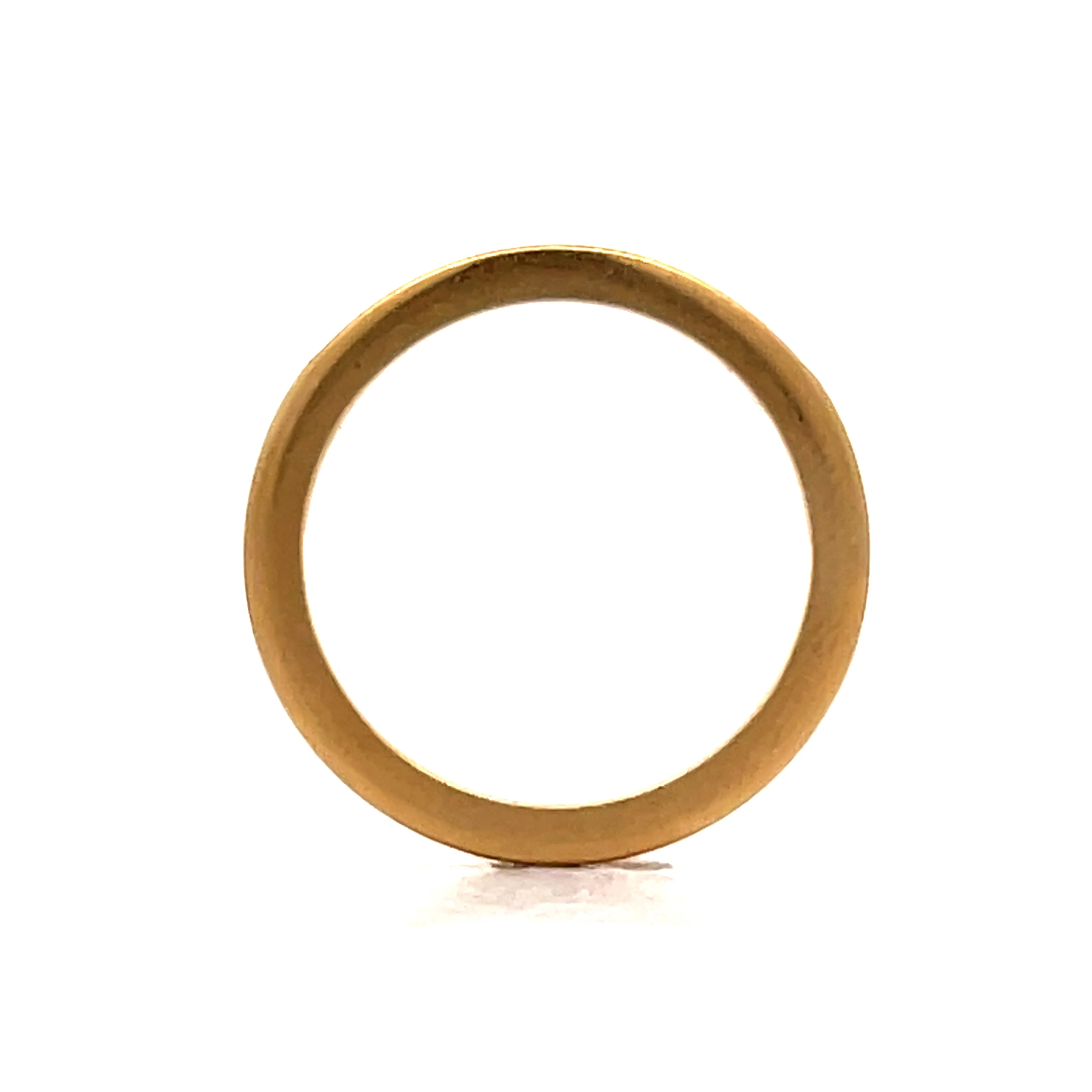 .22 Channel Set Diamond Band in 14k Yellow Gold - Image 4
