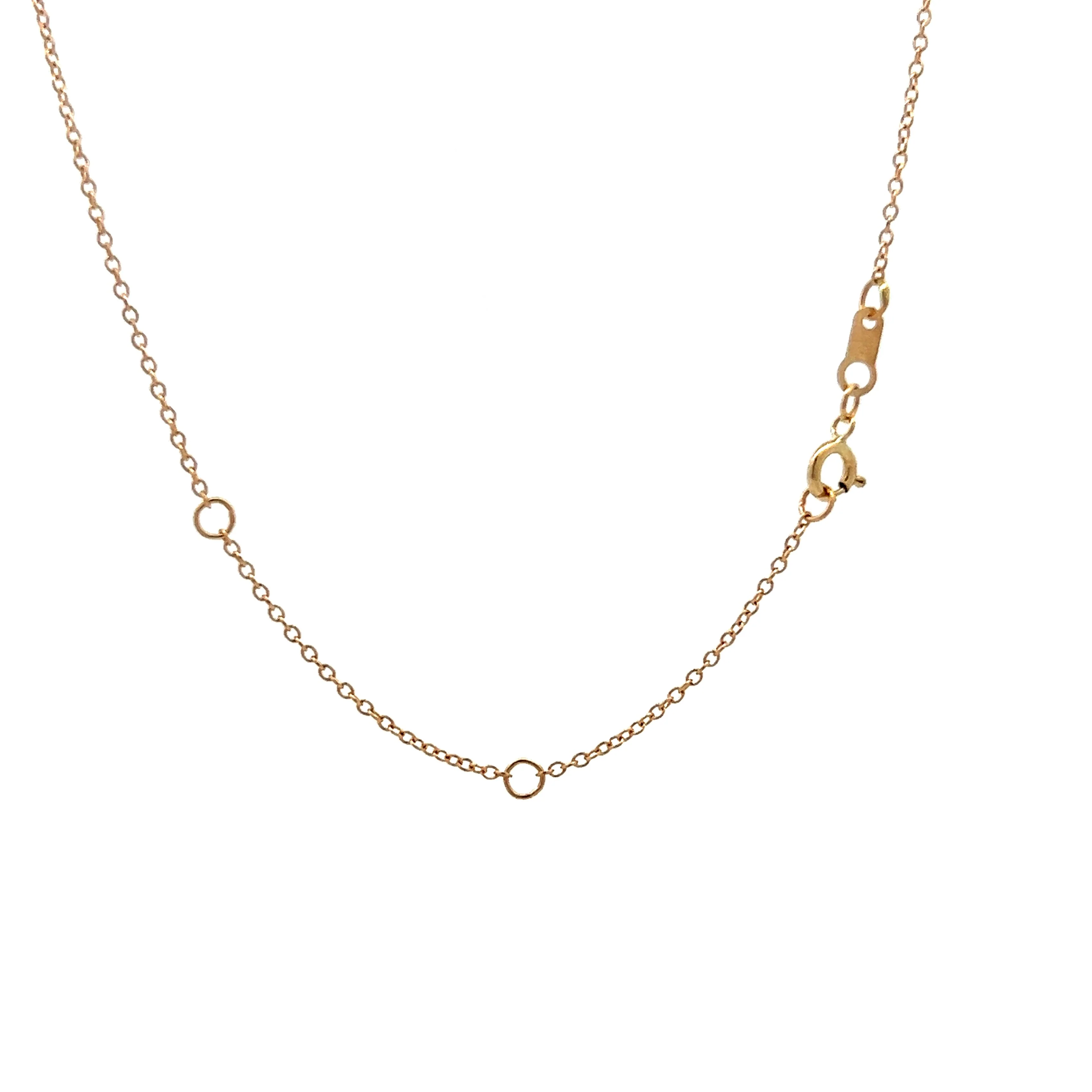 .23 Pear Rose Cut Diamond in 14k Yellow Gold - Image 5