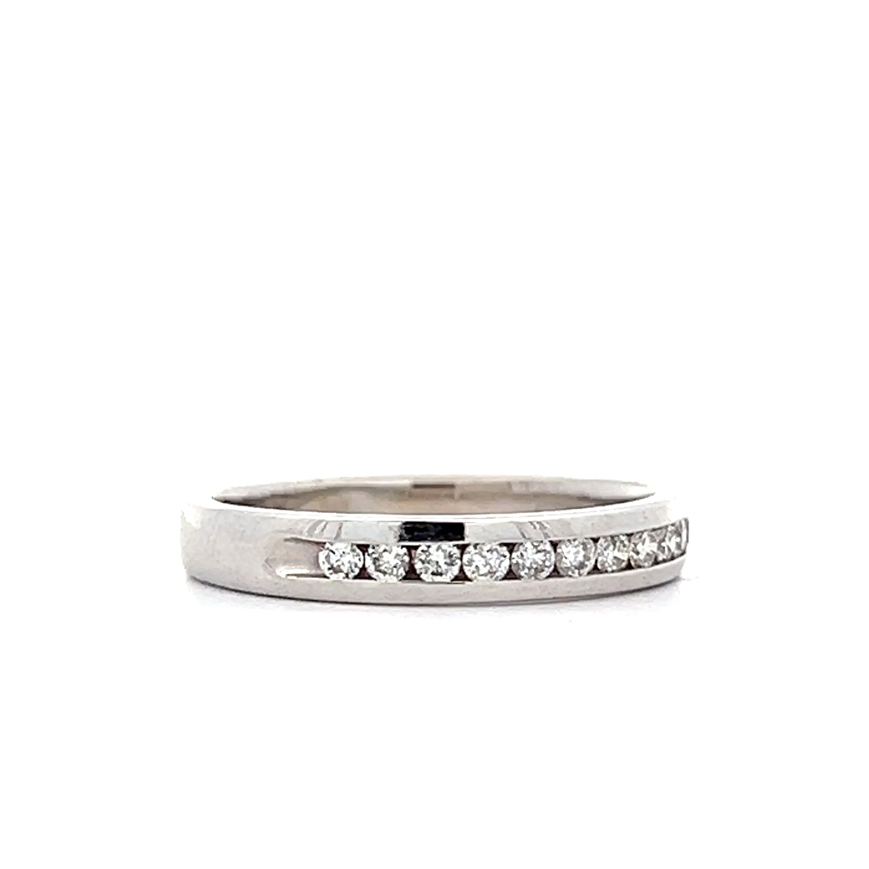 .24 Round Brilliant Diamond Eternity Band in 14k - Image 3