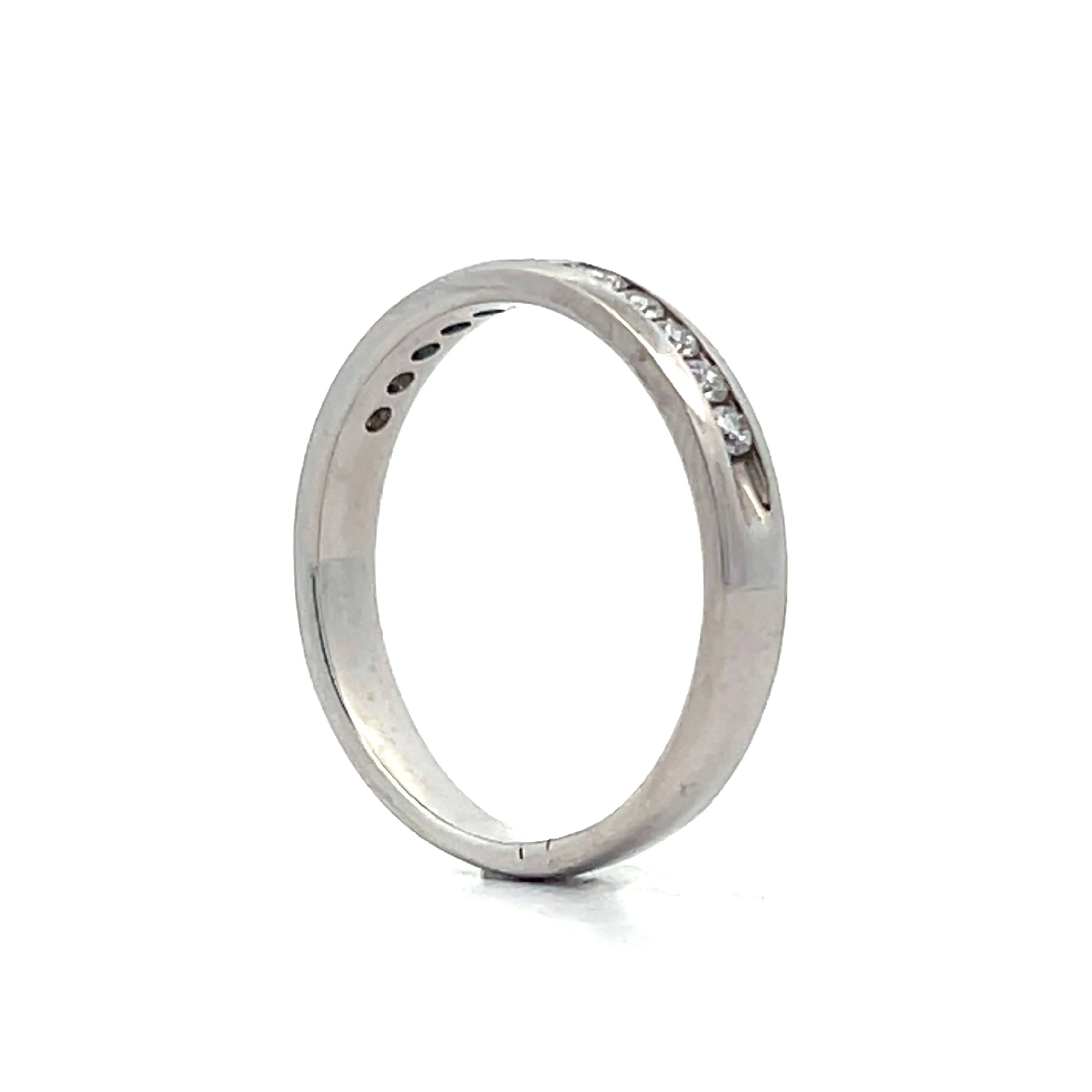 .24 Round Brilliant Diamond Eternity Band in 14k - Image 5