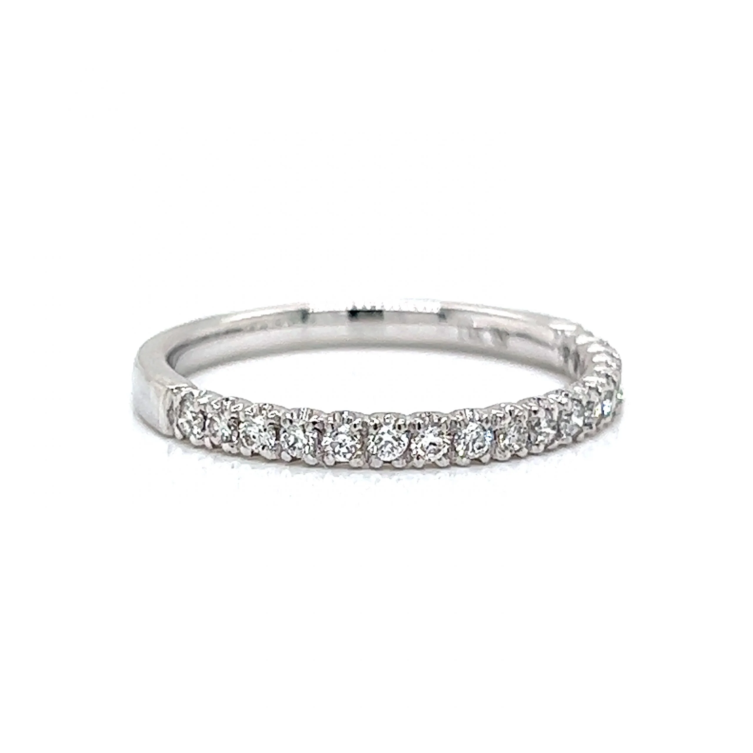.26 Classic Diamond Wedding Band in 14k White Gold - Image 3