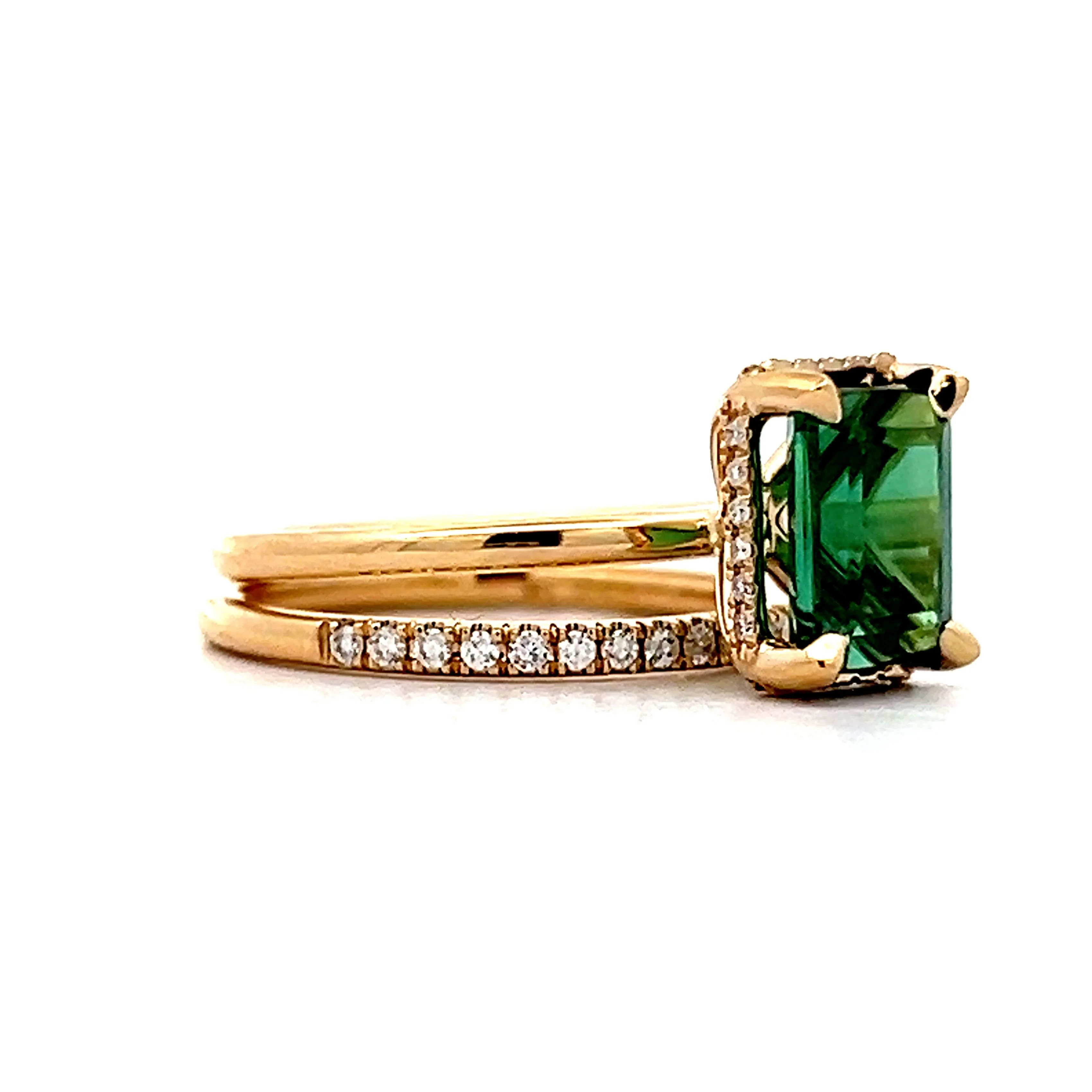 .26 Round Diamond Wedding Band in 14k Yellow Gold - Image 8