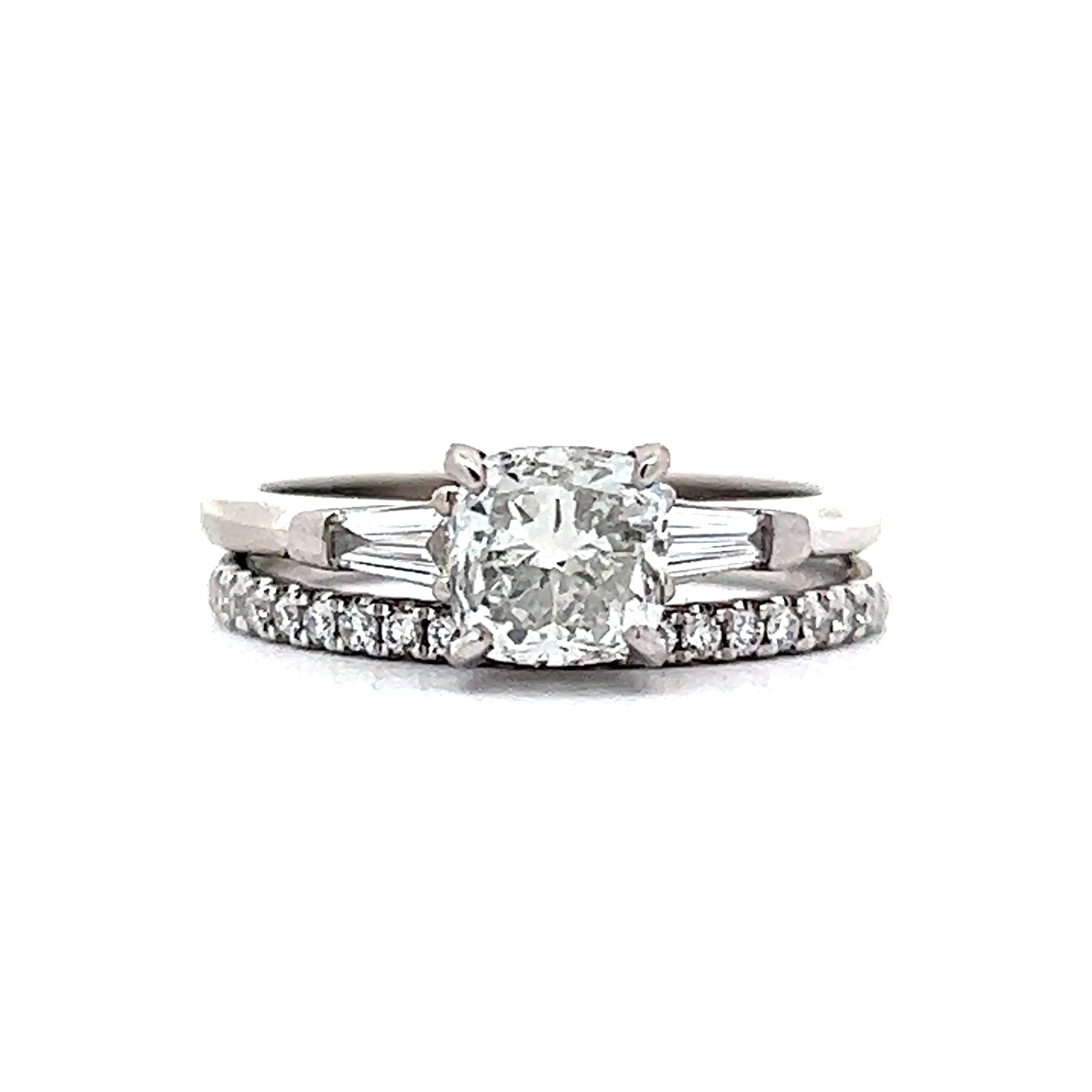 .27 Classic Diamond Wedding Band in 14k White Gold - Image 6