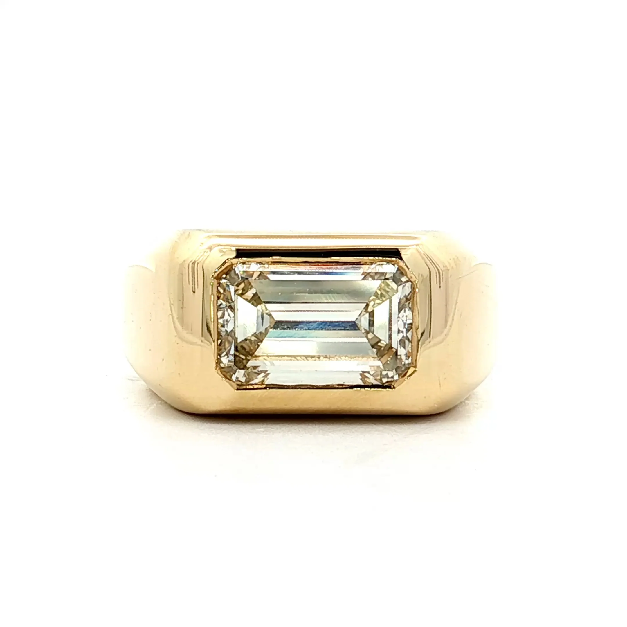 3.03 Filigree x Eleanor Leftwich Diamond Ring in 18k Yellow Gold