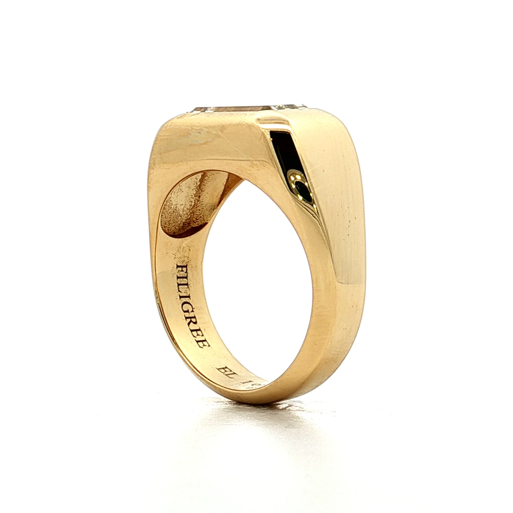 3.03 Filigree x Eleanor Leftwich Diamond Ring in 18k Yellow Gold - Image 5
