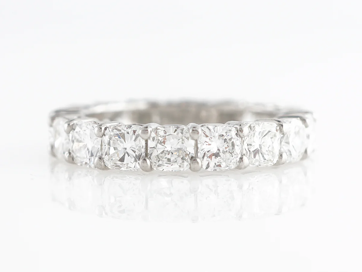 3 Carat Diamond Eternity Wedding Band in Platinum - Image 2