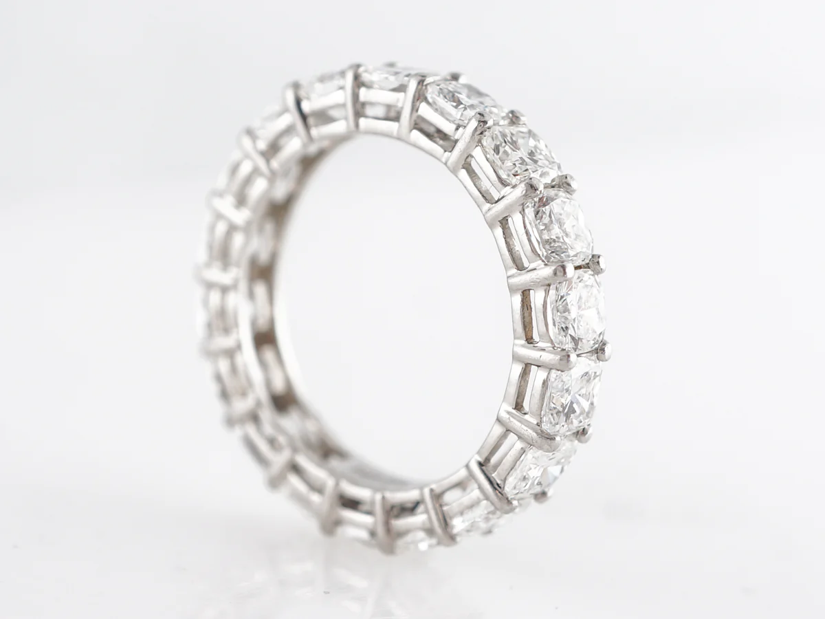 3 Carat Diamond Eternity Wedding Band in Platinum - Image 3