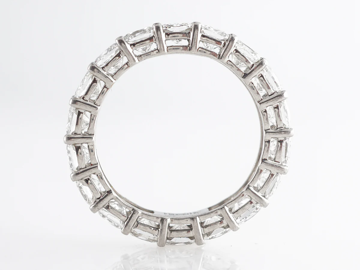 3 Carat Diamond Eternity Wedding Band in Platinum - Image 4