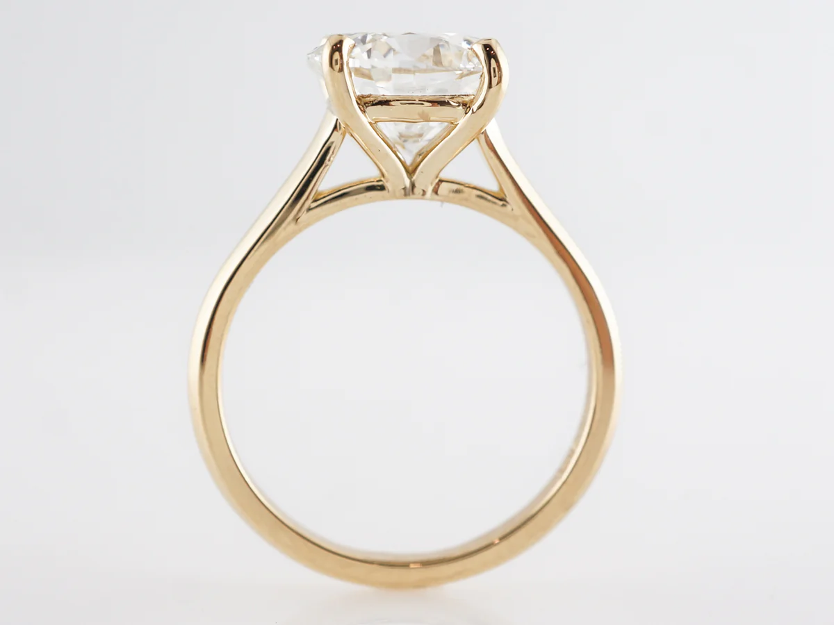 3 Carat GIA Certified Solitaire Diamond Engagement Ring - Image 4