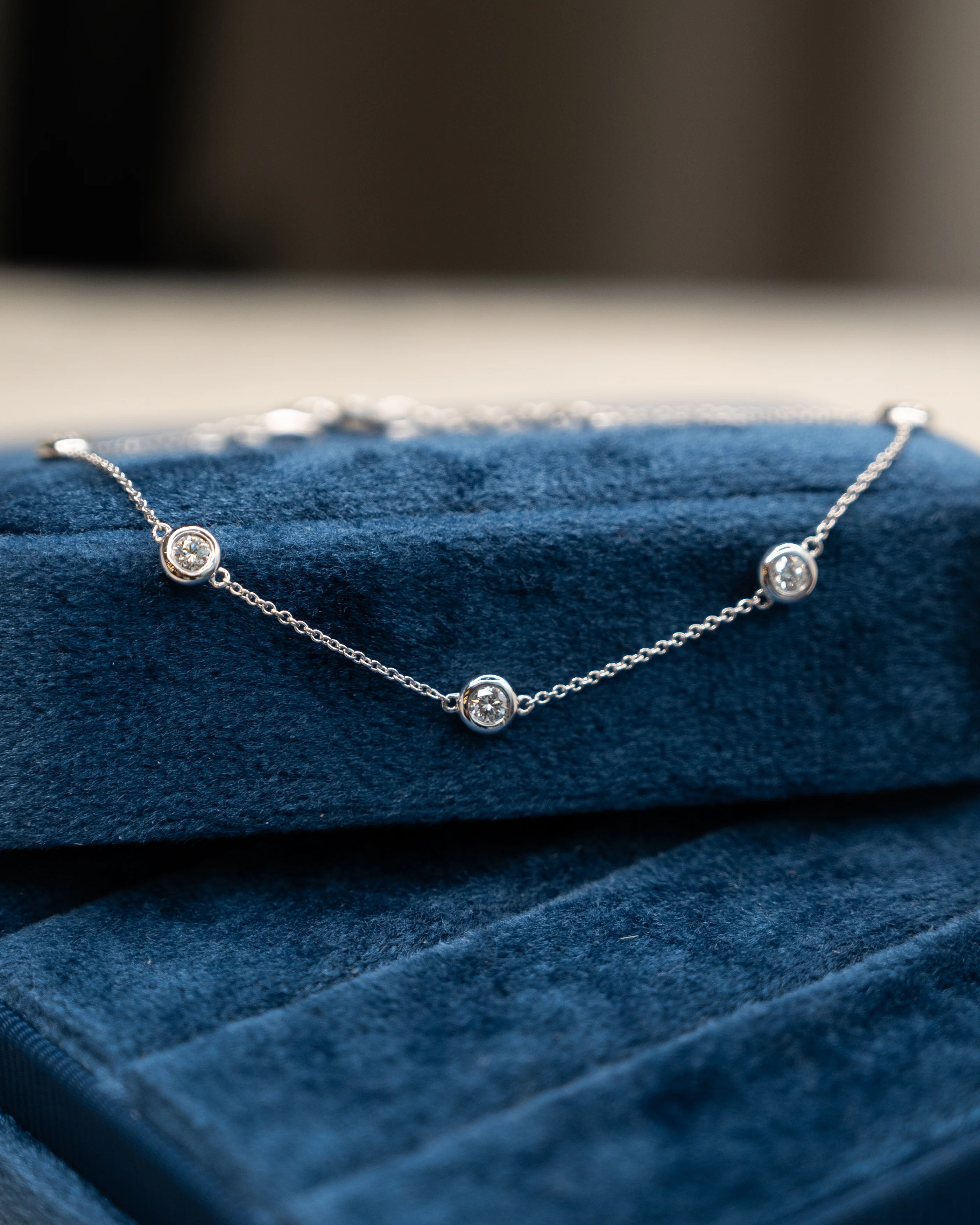 .30 Diamonds By The Yard Bracelet 14k White Gold - Image 6