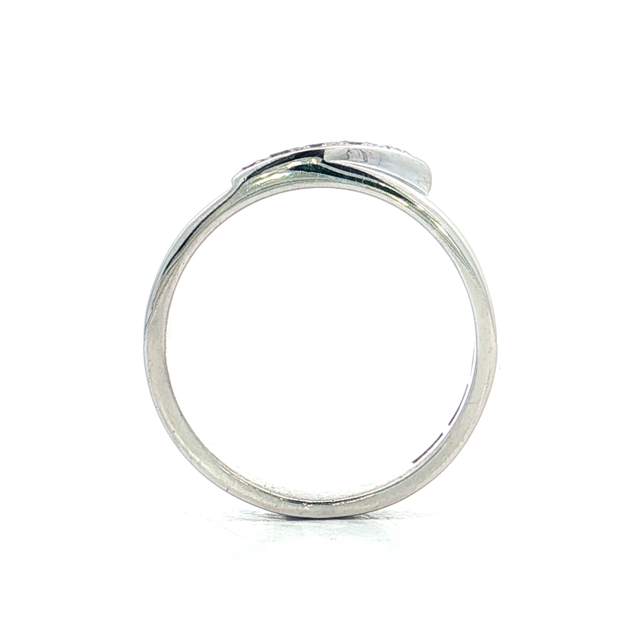 .30 Giertta Diamond Bypass Stacking ring 18k - Image 4