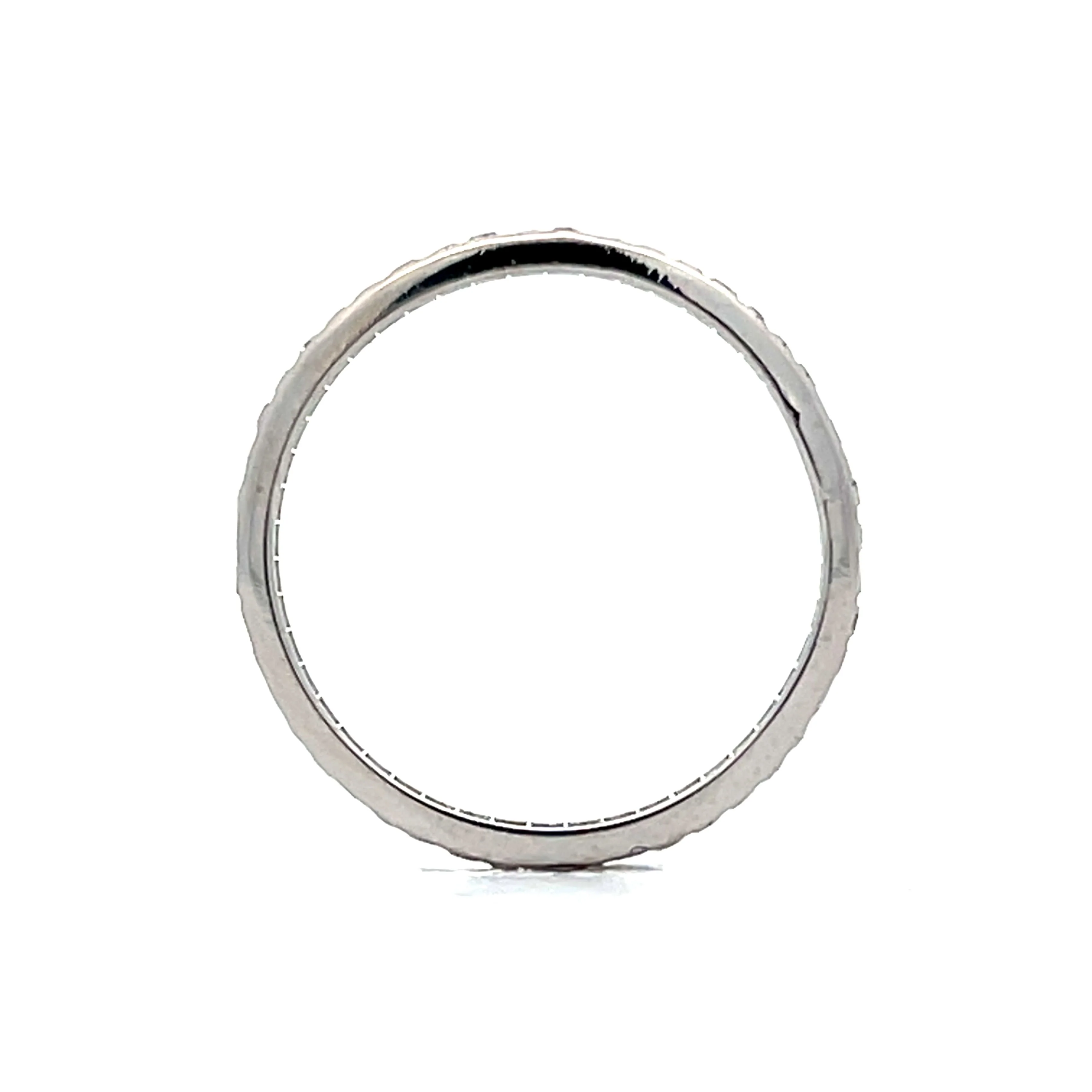 .31 Vintage Art Deco Diamond Eternity Band in 14k - Image 4