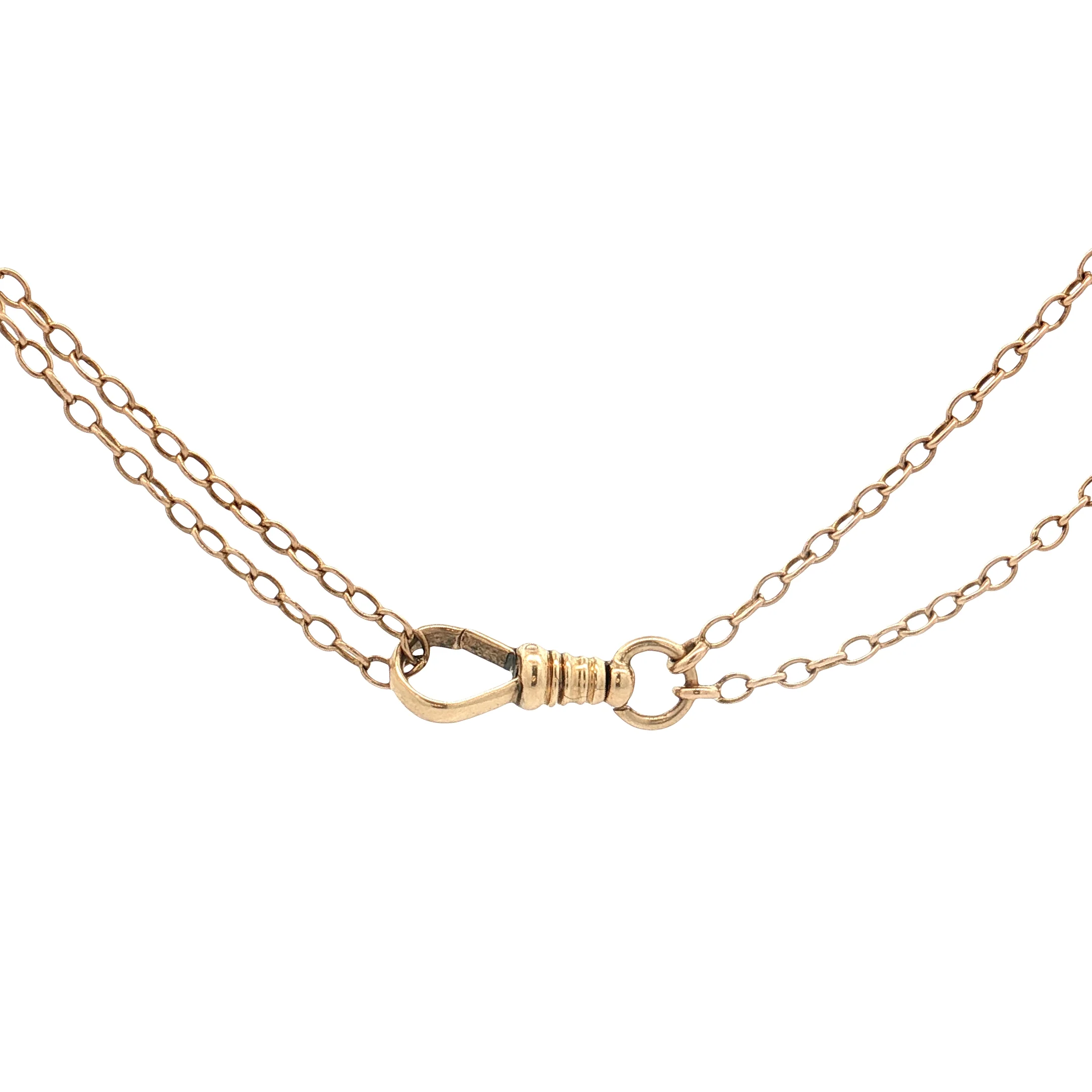 32.50 Citrine Statement Necklace 14k Yellow Gold - Image 4