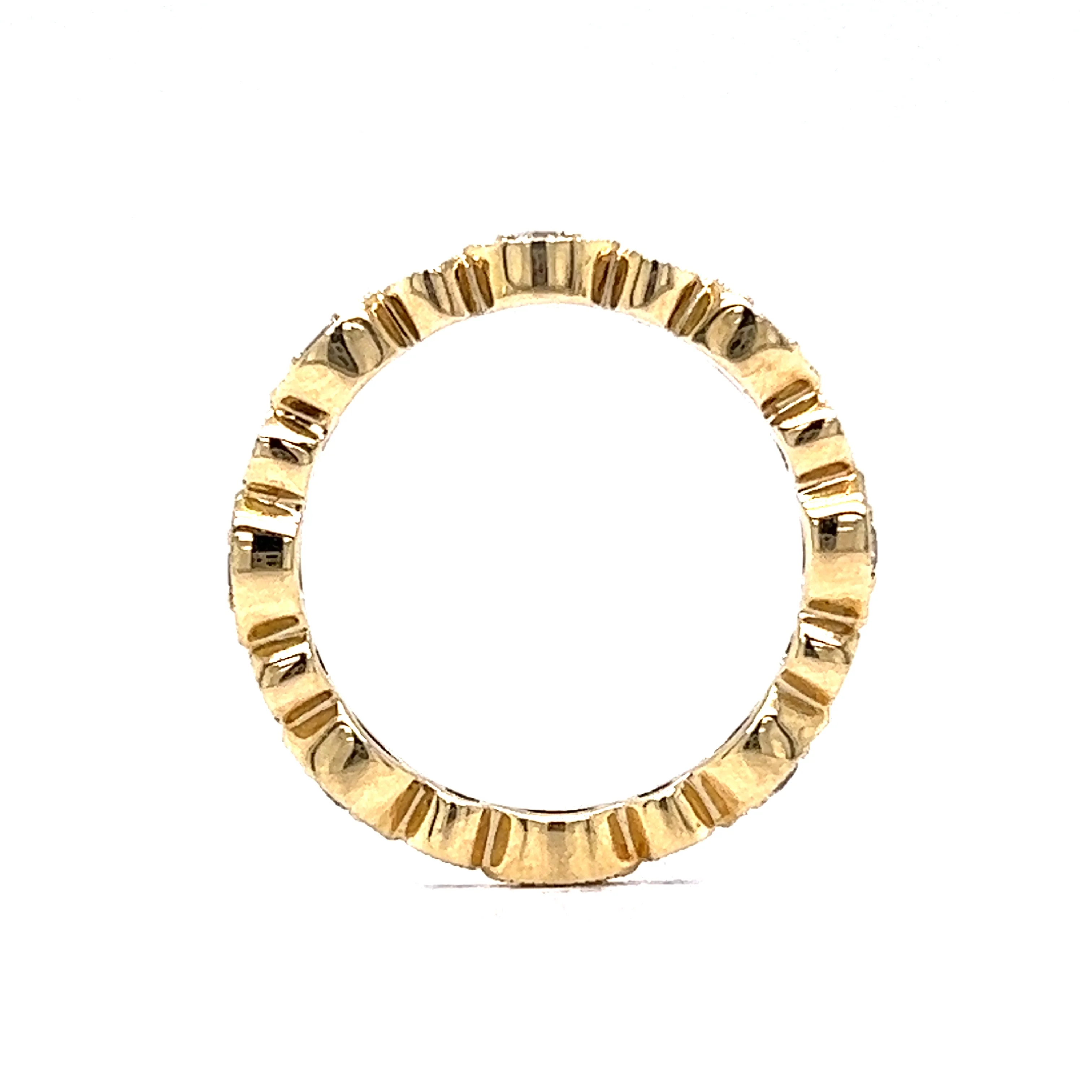 .34 Carat Diamond Eternity Band in 14k Yellow Gold - Image 4