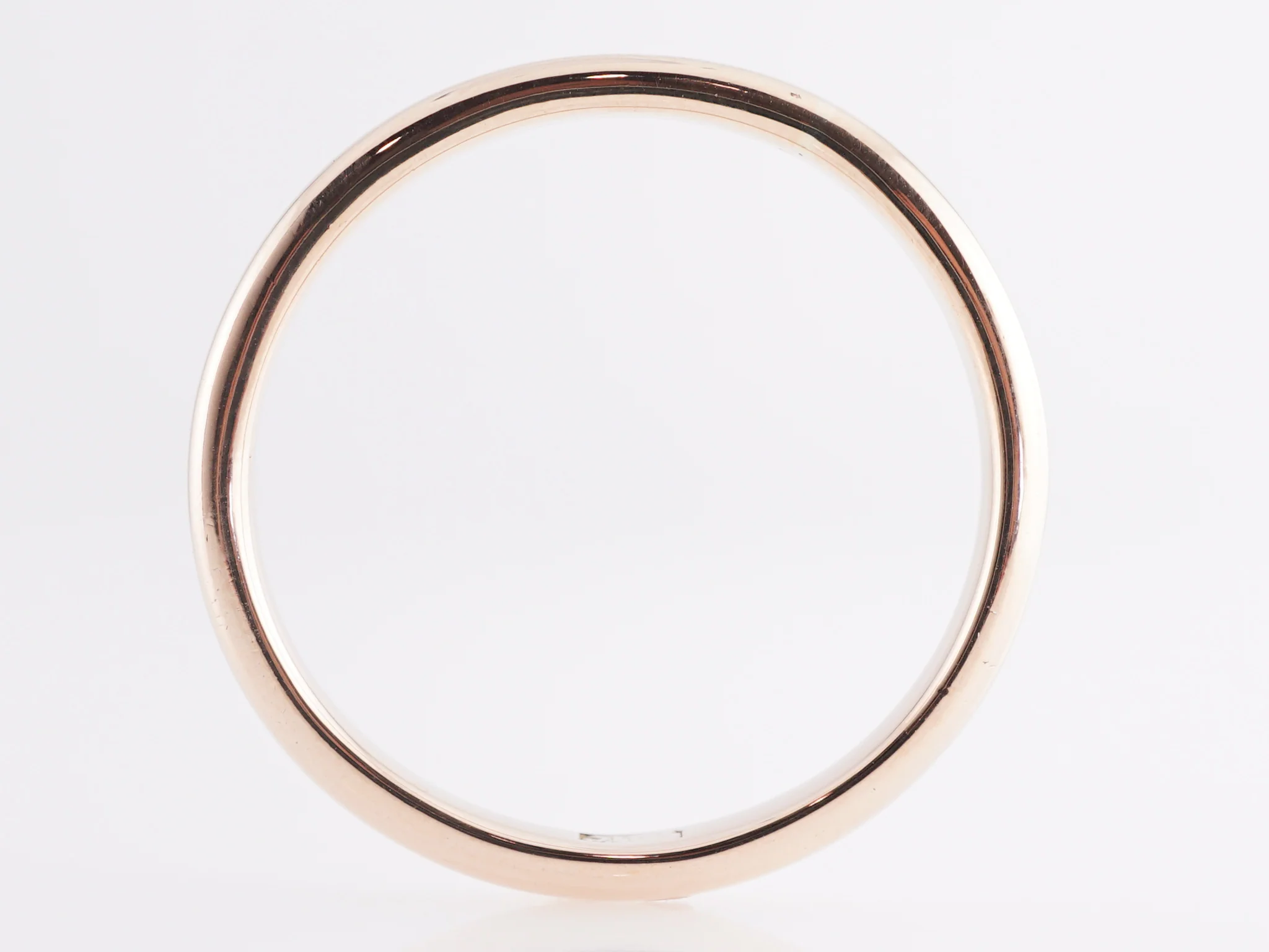 3mm Thin Men's Wedding Band in 14k Yellow Gold - Image 2