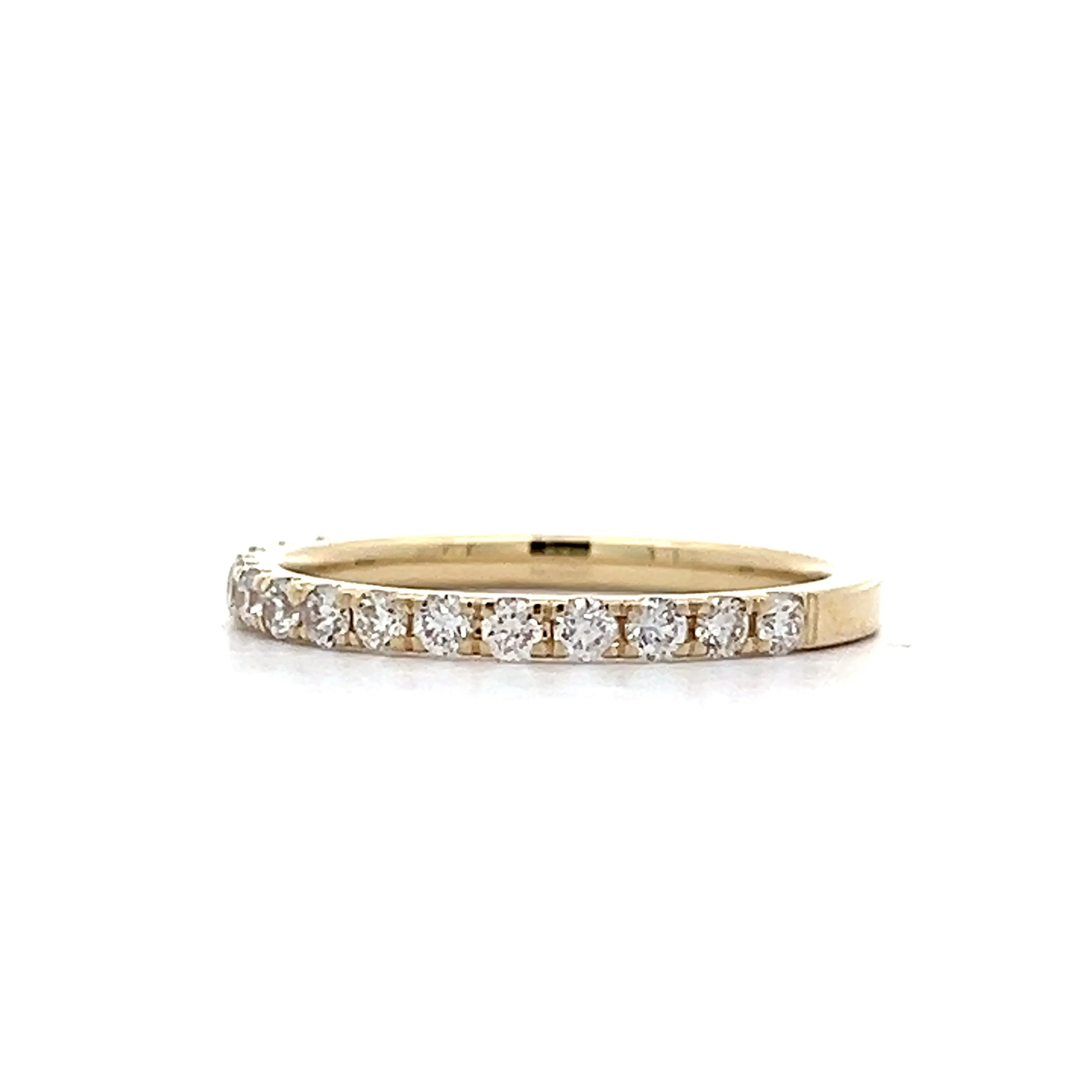 .40 Diamond Half-Eternity Wedding Band in Yellow Gold - Image 2