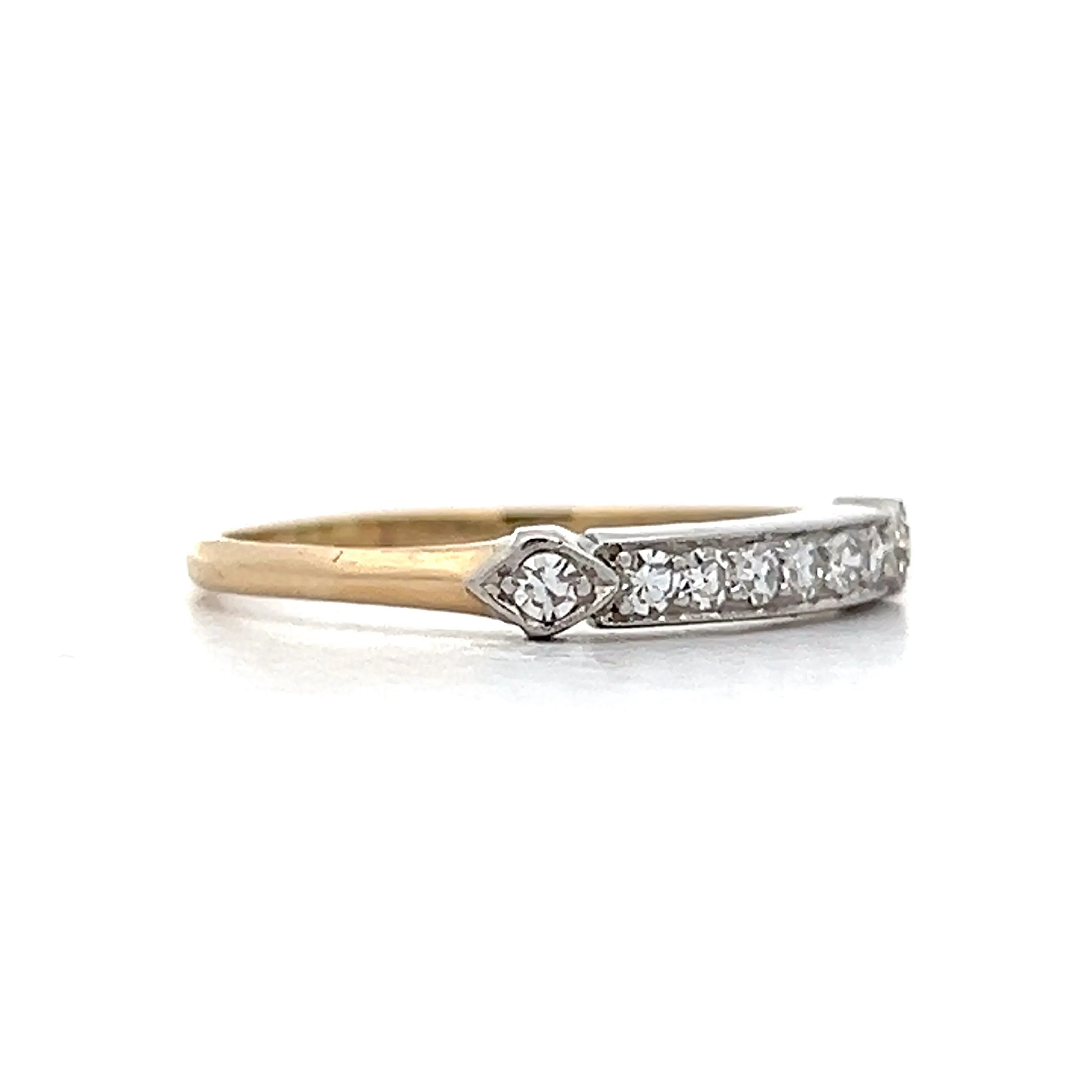 .43 Vintage Old European Diamond Engagement Ring in 14k - Image 11