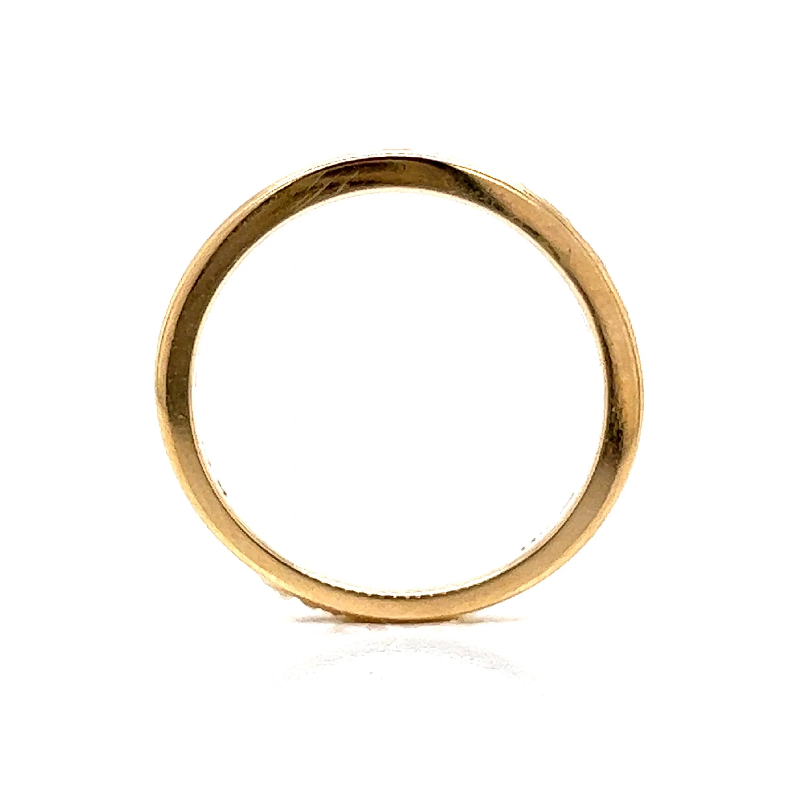 .47 Channel Set Diamond Wedding Band in 14k Yellow Gold - Image 4
