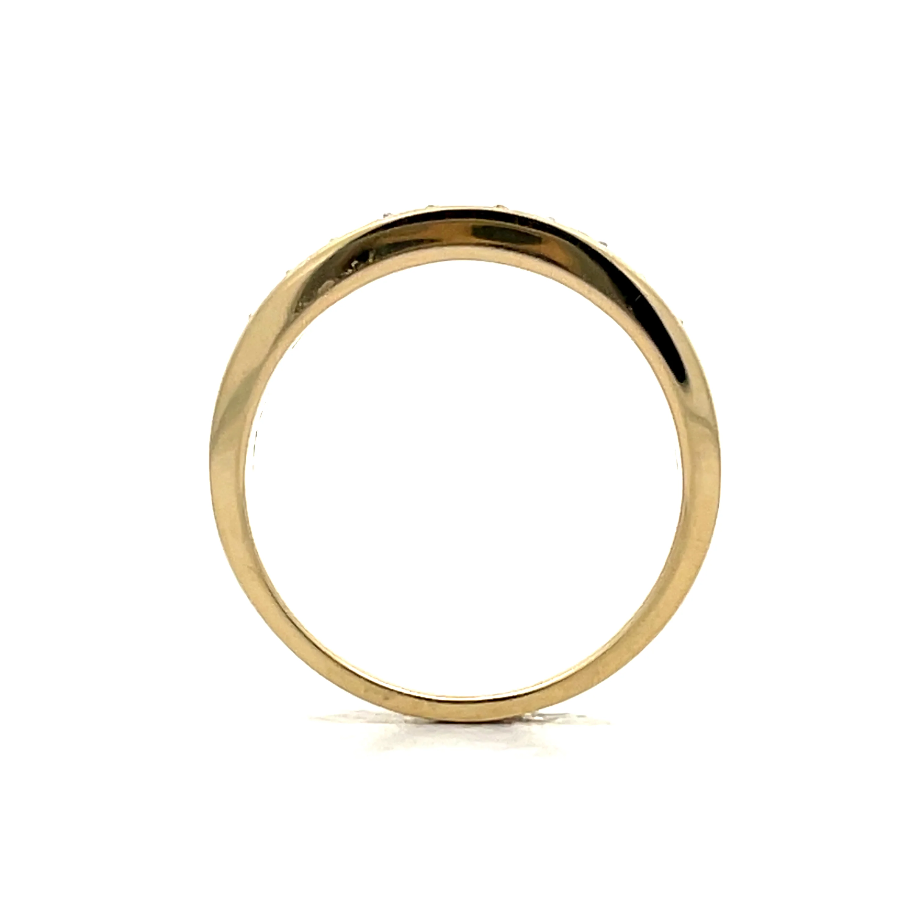 .50 Multi Diamond Cut Band in 14k Yellow Gold - Image 4
