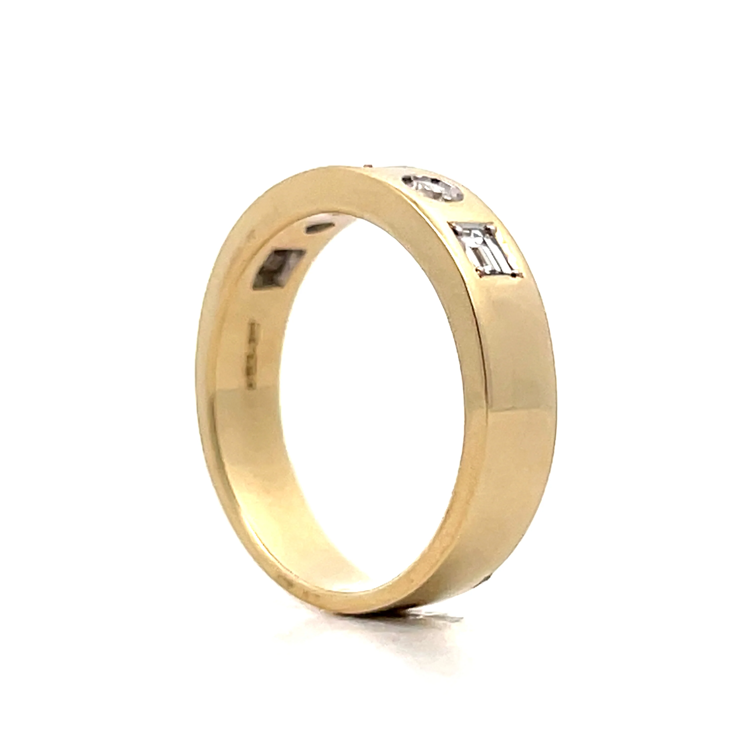 .50 Multi Diamond Cut Band in 14k Yellow Gold - Image 5