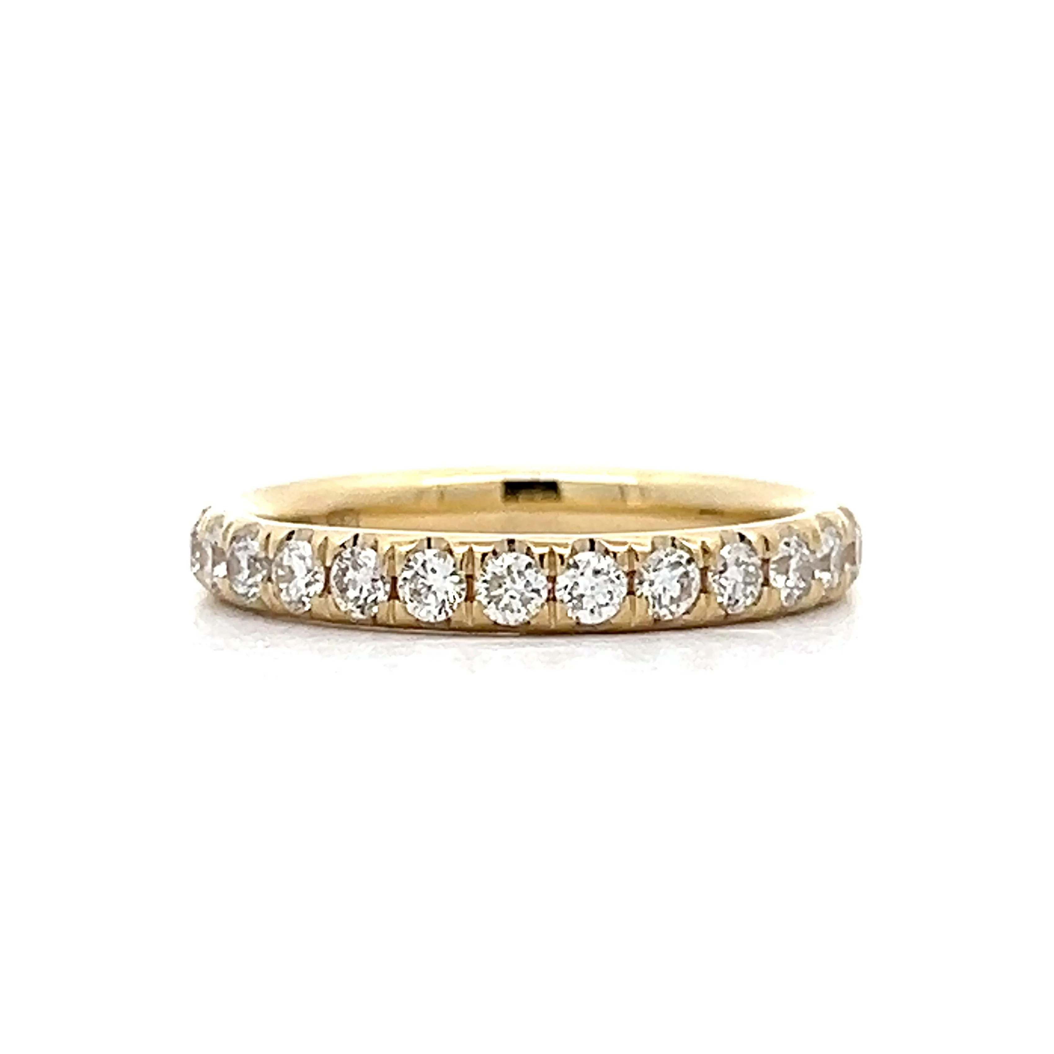 .51 Carat Diamond Wedding Band in Yellow Gold